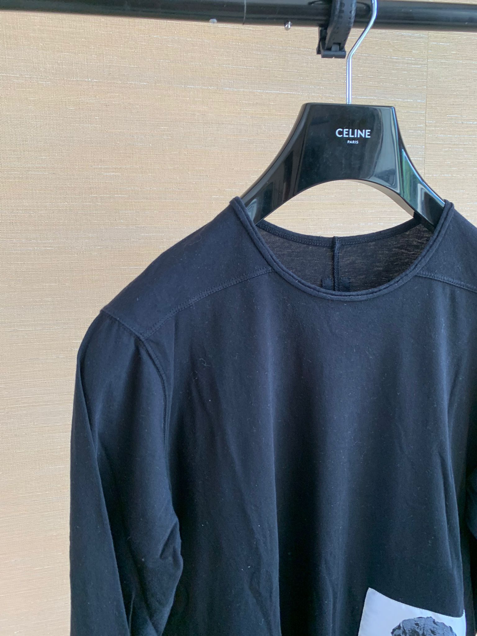 Rick Owens Drkshdw LS Level Tee in Black Size US M / EU 48-50 / 2 - 5 Thumbnail