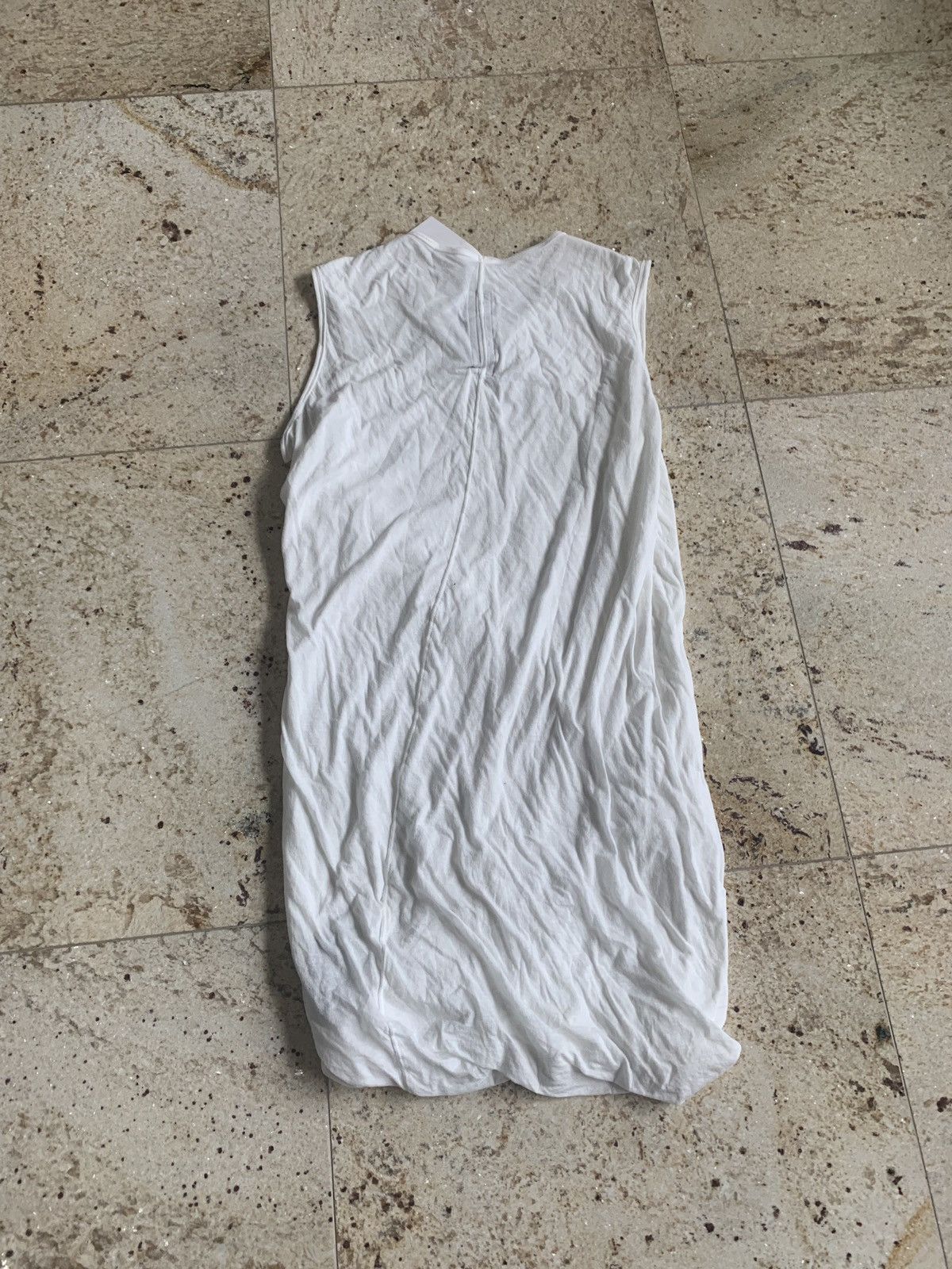 Rick Owens Drkshdw Double Sleeveless Tank in Milk Size US XS / EU 42 / 0 - 9 Thumbnail
