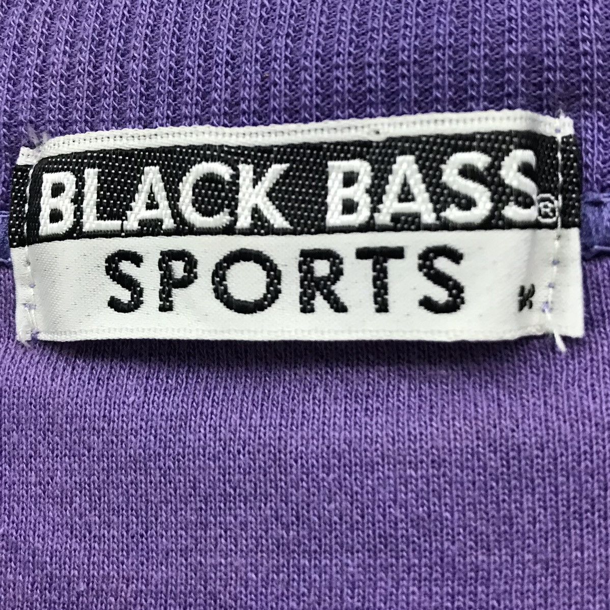 Designer × Vintage Vintage Black Bass Sweatshirt Jumper Pullover Size US M / EU 48-50 / 2 - 7 Thumbnail