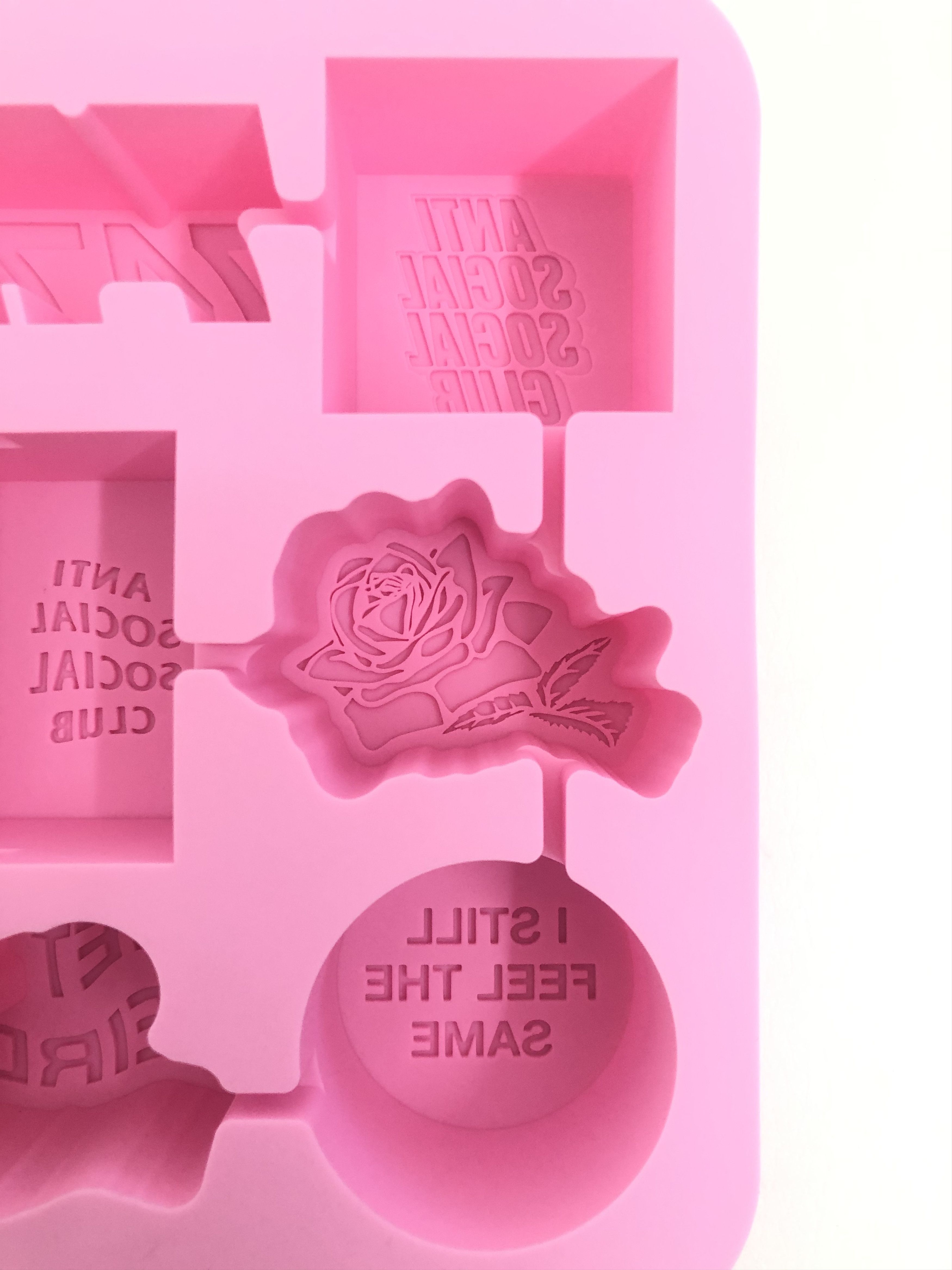 Anti Social Social Club DS ASSC Pink Ice Rink Ice Maker Tray Supreme CPFM Bape Kith Size ONE SIZE - 7 Thumbnail