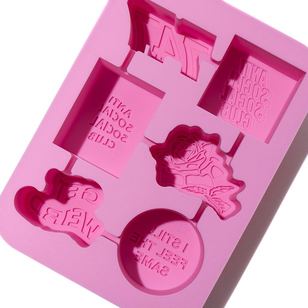 Anti Social Social Club DS ASSC Pink Ice Rink Ice Maker Tray Supreme CPFM Bape Kith Size ONE SIZE - 4 Thumbnail