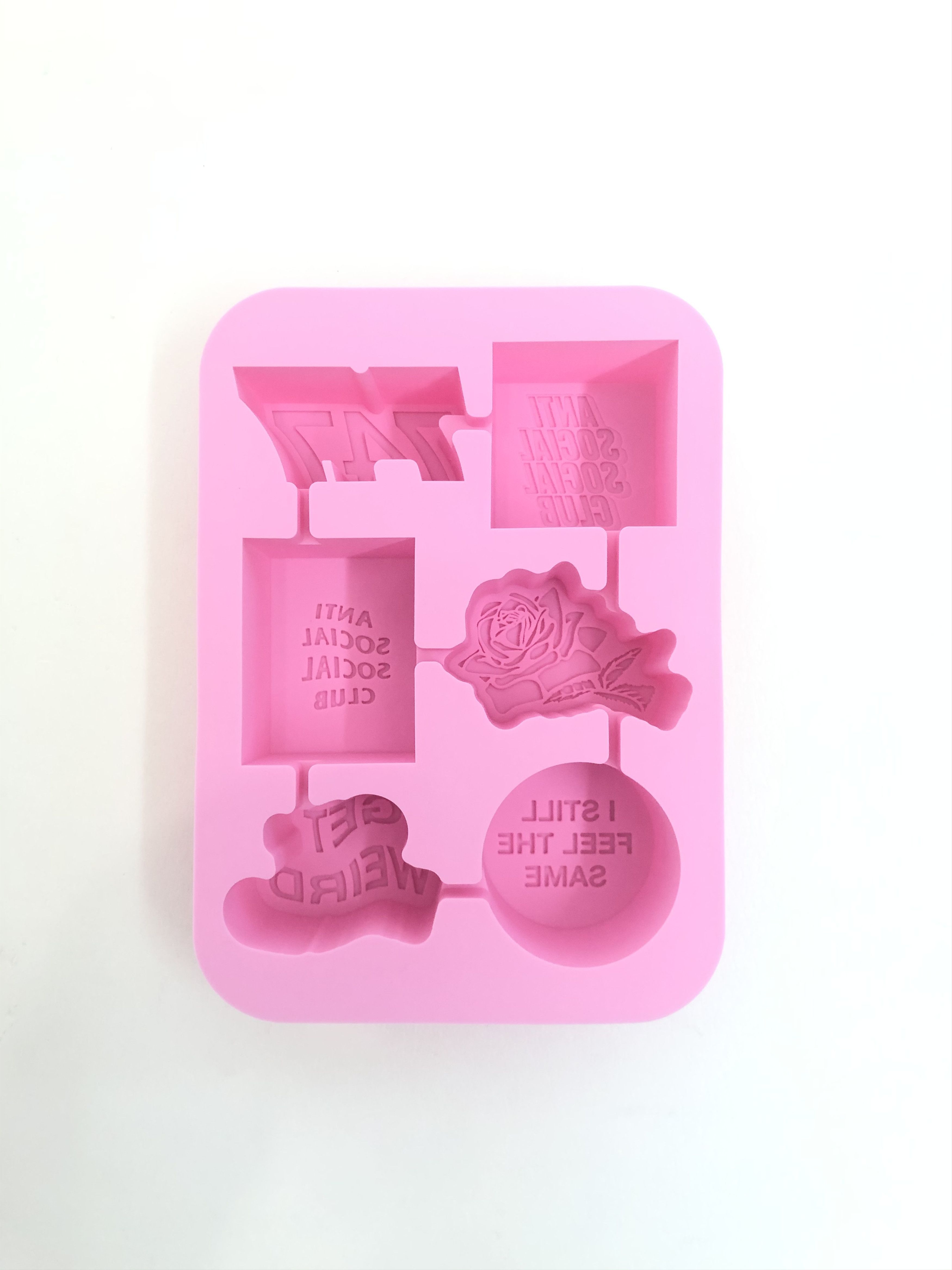 Anti Social Social Club DS ASSC Pink Ice Rink Ice Maker Tray Supreme CPFM Bape Kith Size ONE SIZE - 1 Thumbnail