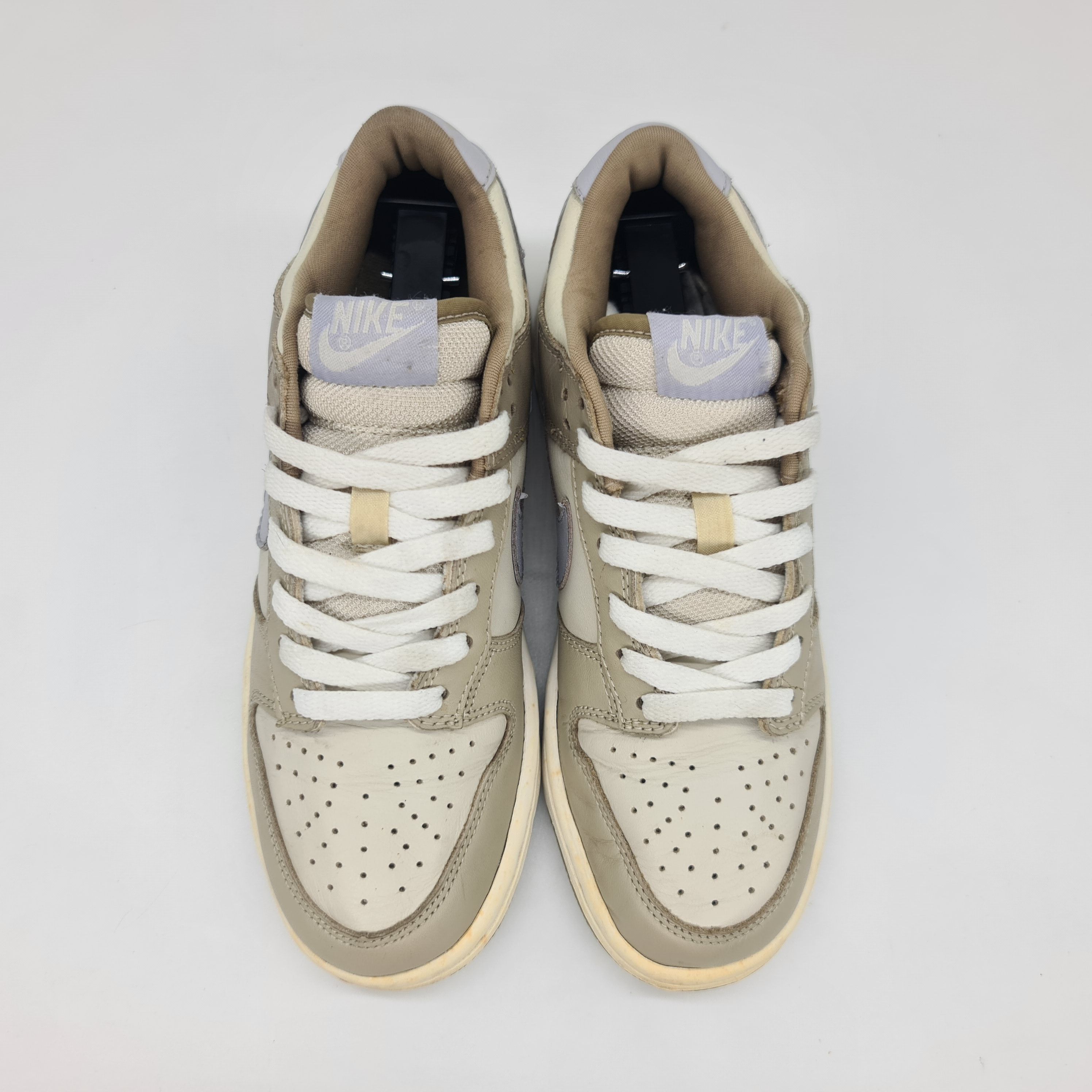 Nike × Vintage Nike - 2003 WMNS Dunk Low Pro "Light Bone Stone" Size US 7 / IT 37 - 3 Thumbnail