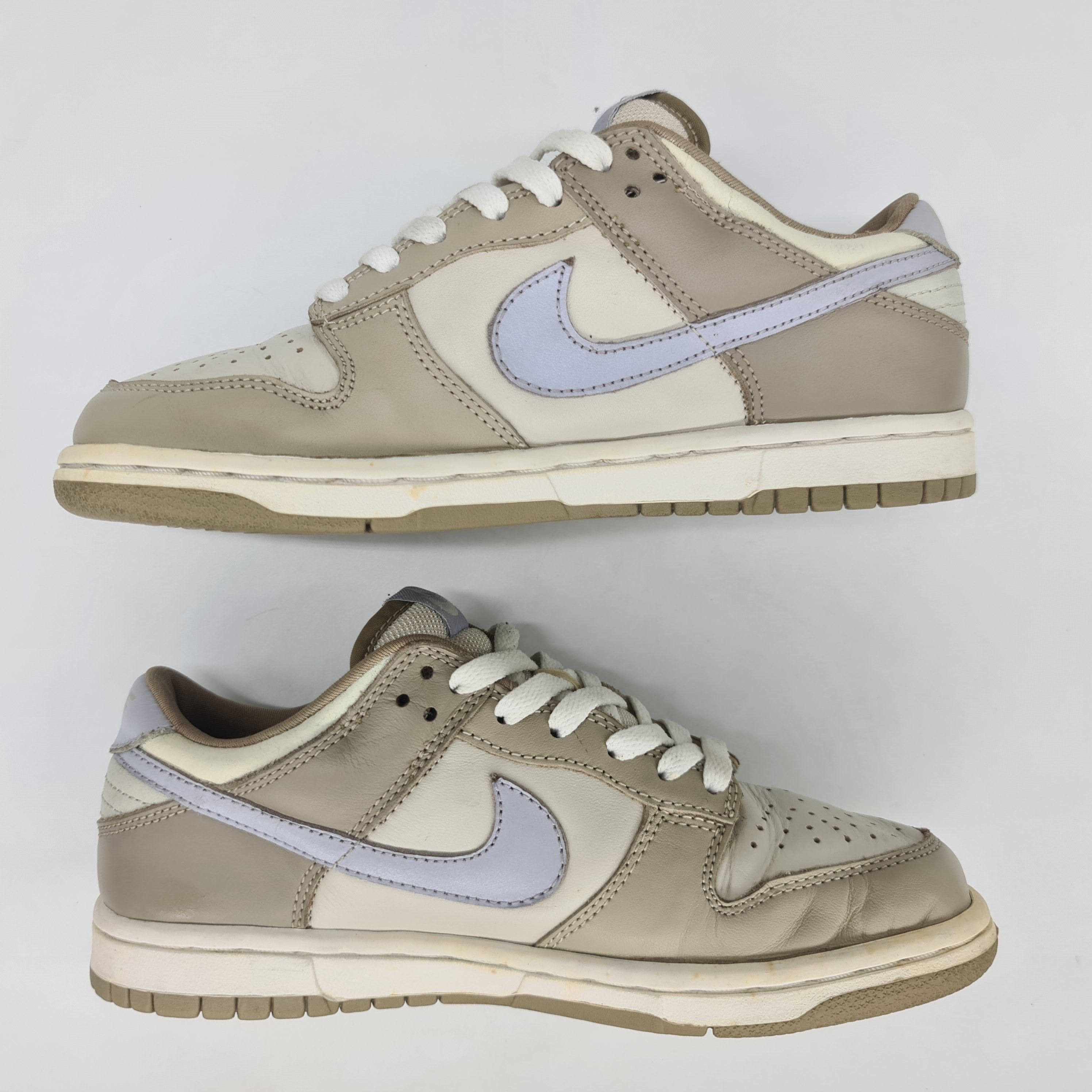 Nike × Vintage Nike - 2003 WMNS Dunk Low Pro "Light Bone Stone" Size US 7 / IT 37 - 5 Thumbnail