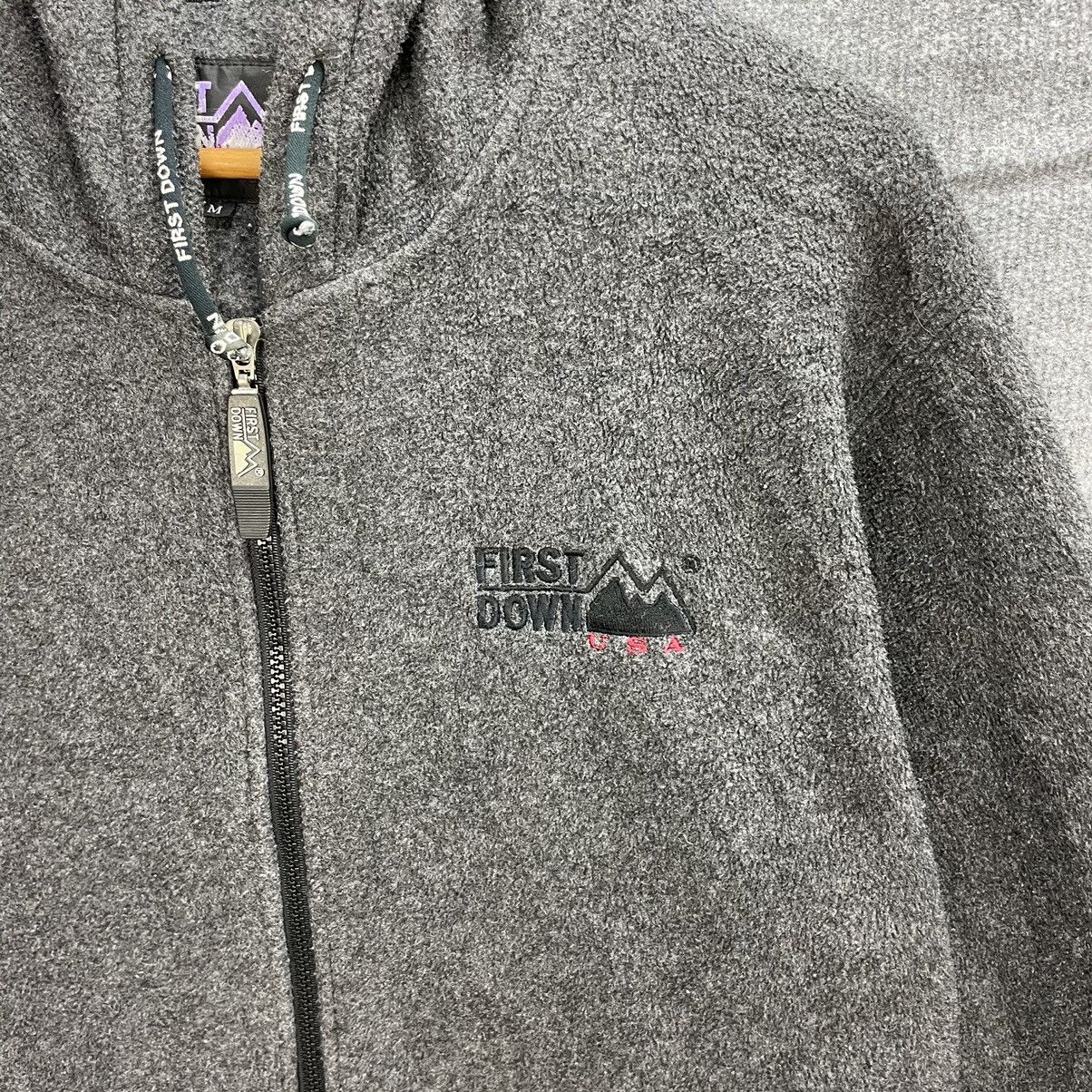 Japanese Brand Vintage 90's FIRST DOWN Fleece Jacket Hoodie Size US M / EU 48-50 / 2 - 3 Thumbnail