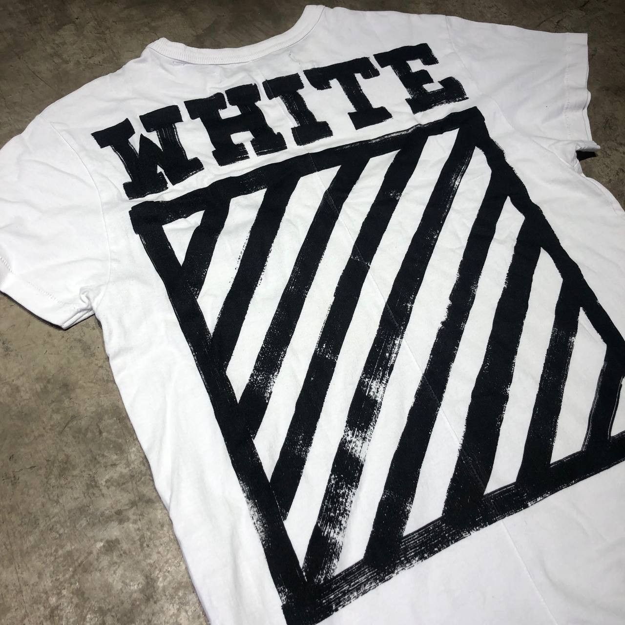 Off-White Off-White Diagonal Box Tee Size US S / EU 44-46 / 1 - 3 Thumbnail