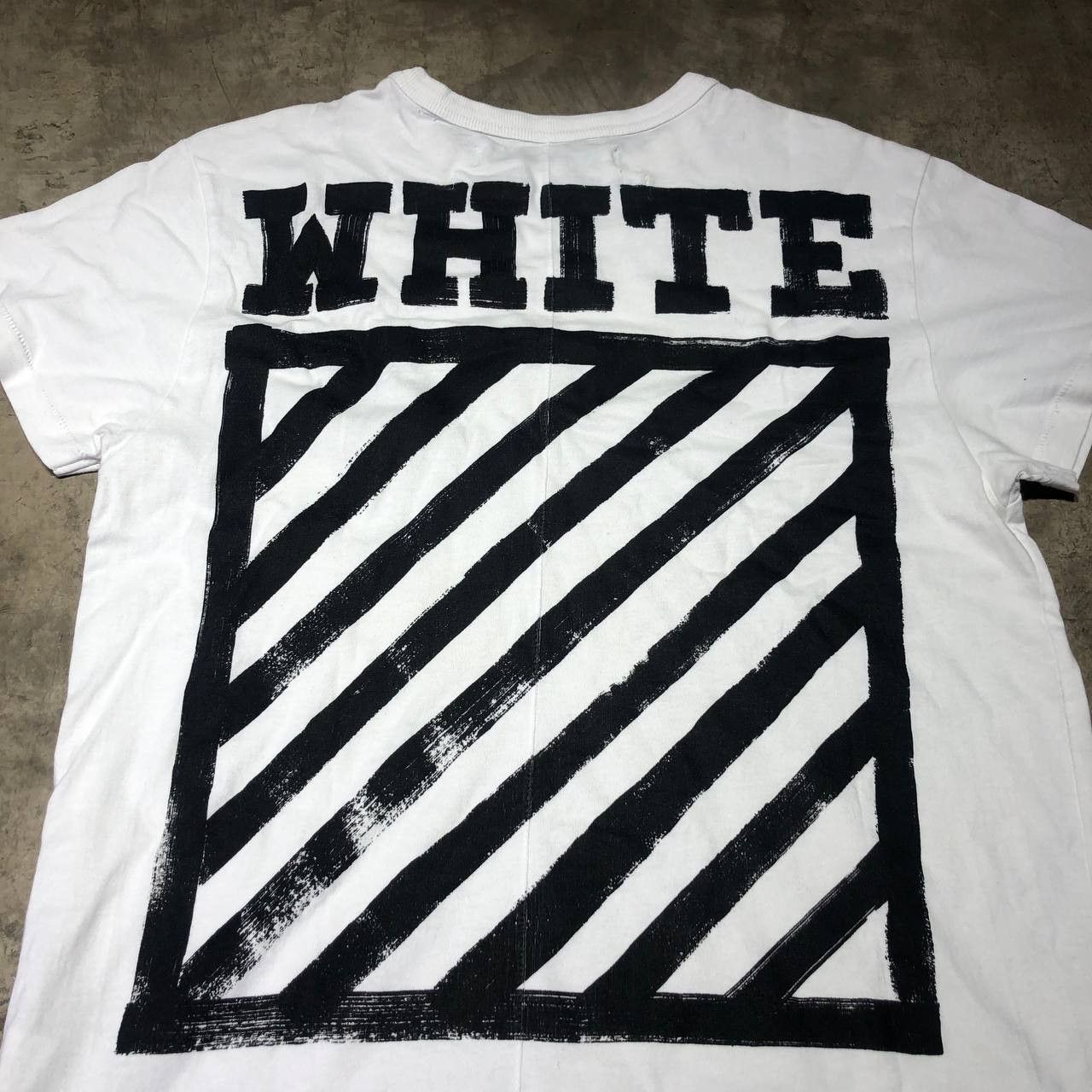 Off-White Off-White Diagonal Box Tee Size US S / EU 44-46 / 1 - 5 Thumbnail