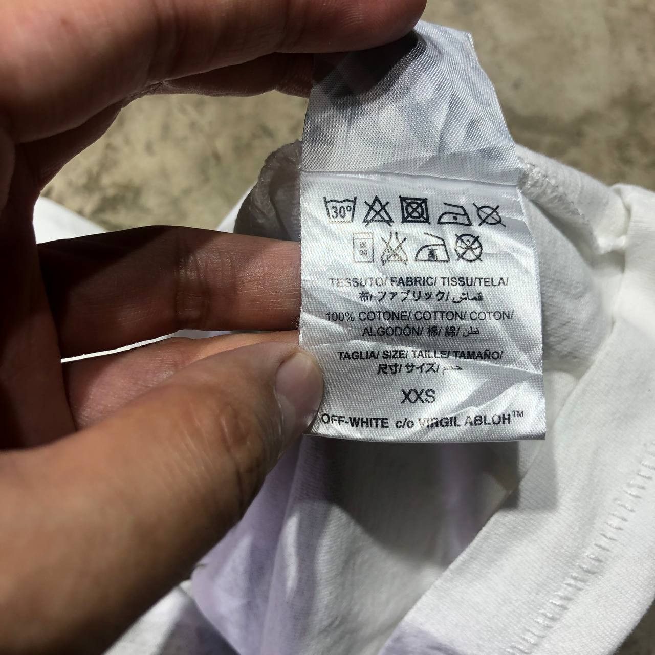 Off-White Off-White Diagonal Box Tee Size US S / EU 44-46 / 1 - 8 Thumbnail