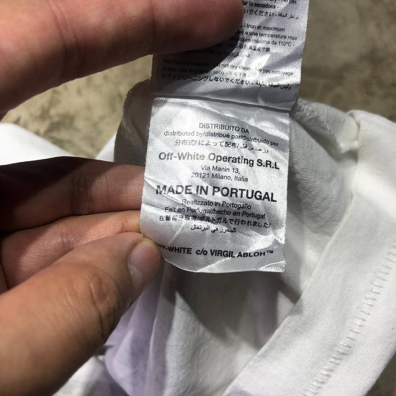 Off-White Off-White Diagonal Box Tee Size US S / EU 44-46 / 1 - 10 Thumbnail