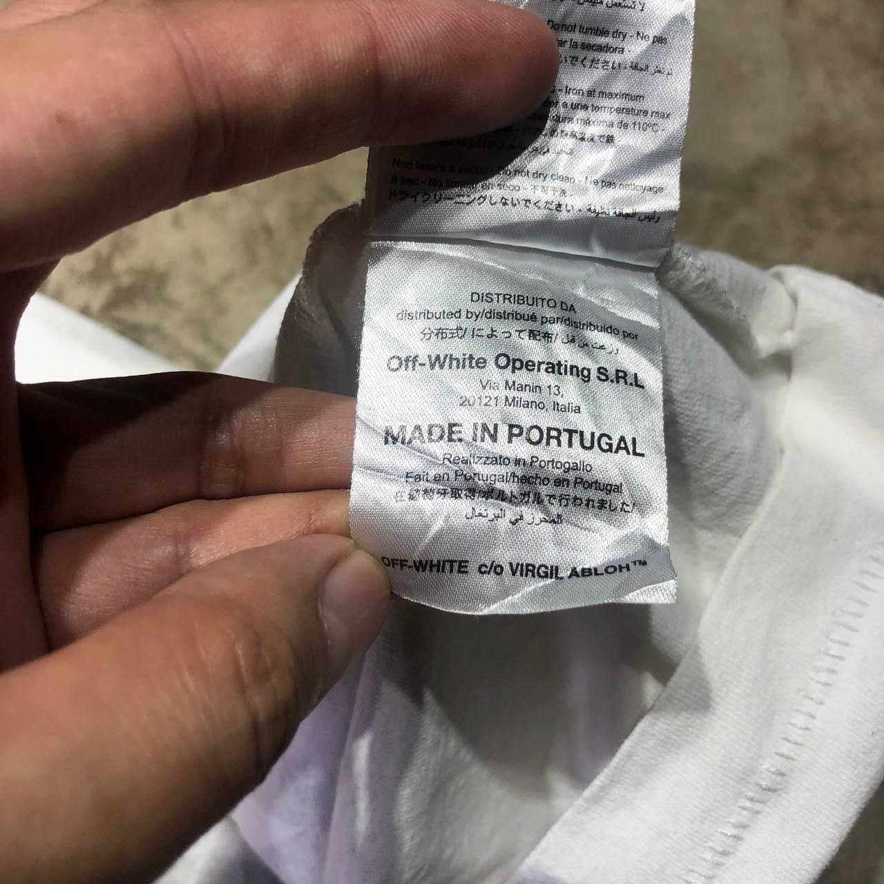 Off-White Off-White Diagonal Box Tee Size US S / EU 44-46 / 1 - 9 Thumbnail