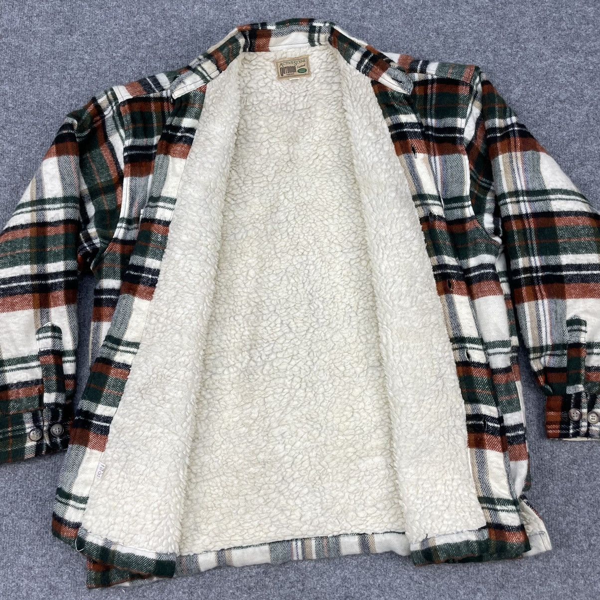 Japanese Brand × Vintage Active Scene Vintage Sherpa Lined Flannel Size US M / EU 48-50 / 2 - 5 Thumbnail