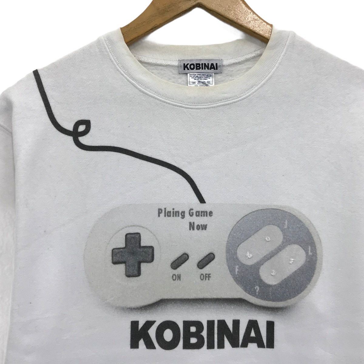 Japanese Brand × Vintage Kobinai PlayStation Big Print Sweatshirt Size US S / EU 44-46 / 1 - 2 Thumbnail