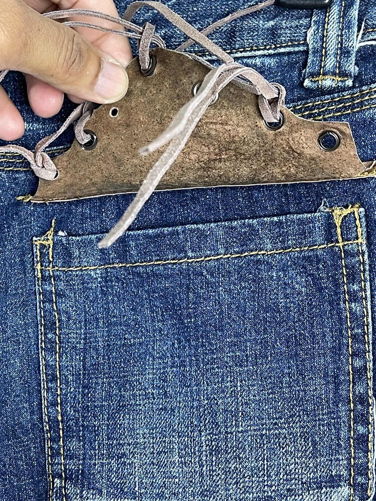 Japanese Brand × Vintage Rare Item🔥Special Design By U.D.A Denim Size US 27 - 4 Thumbnail