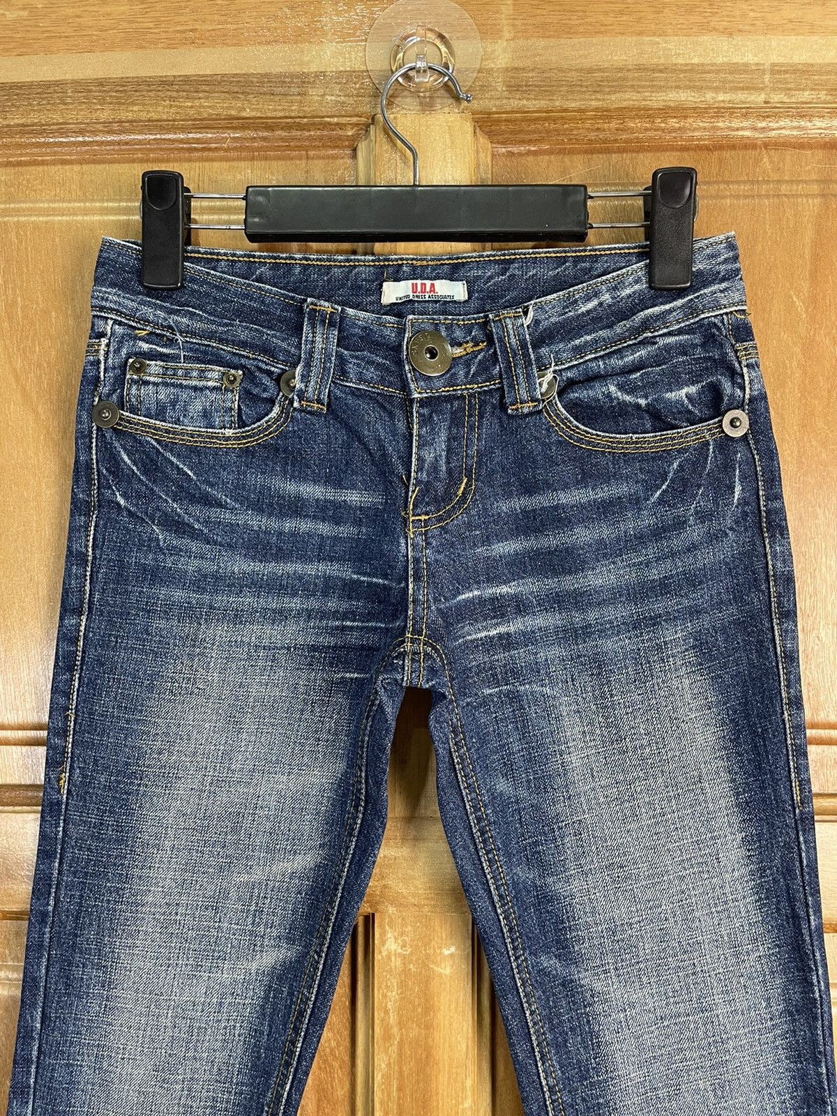 Japanese Brand × Vintage Rare Item🔥Special Design By U.D.A Denim Size US 27 - 14 Thumbnail