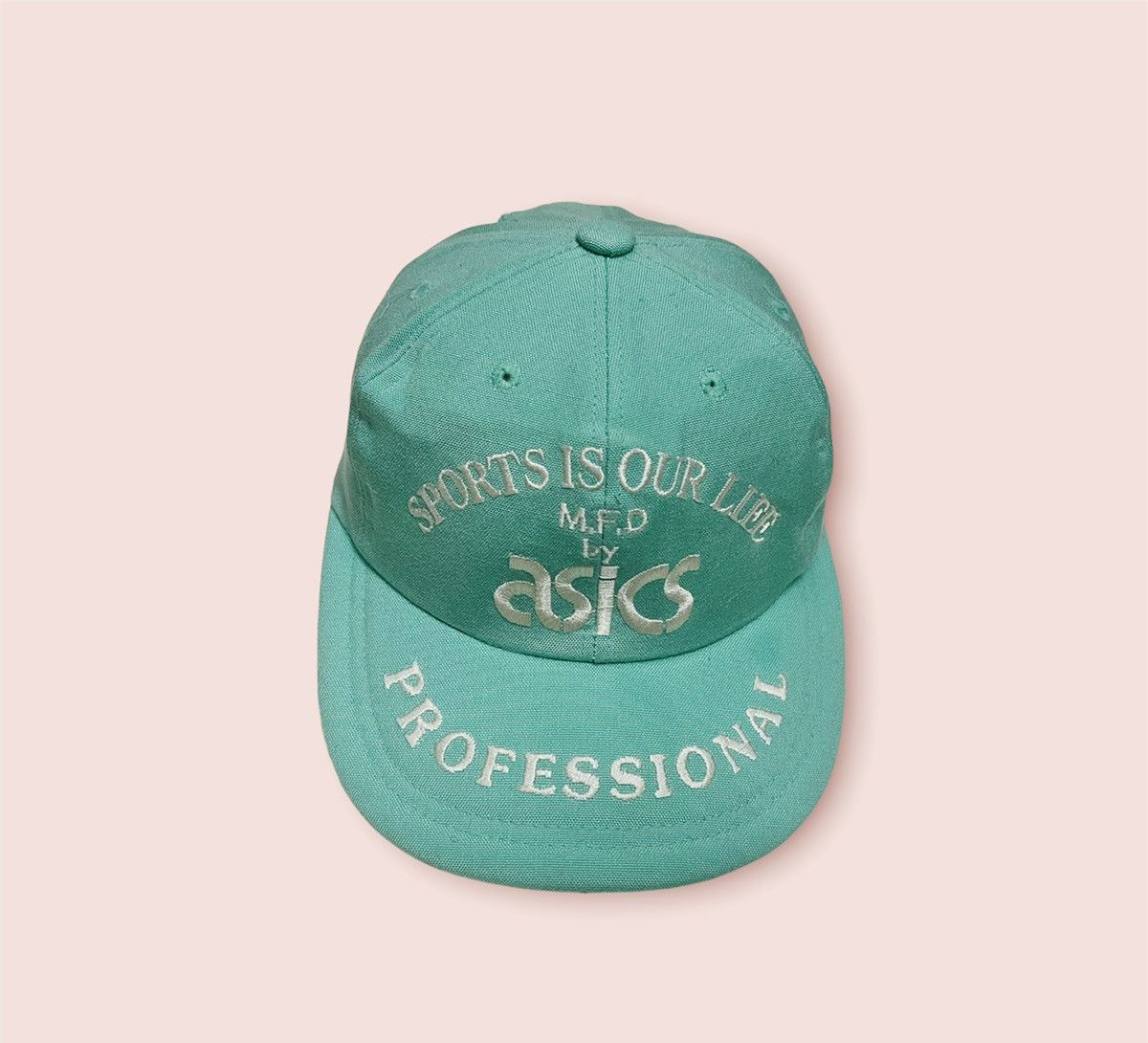 80s ヴィンテージ　アシックス　メッシュキャップ　日本製 Asics RARE VINTAGE ASICS 80s/90s SPORTS CAP JAPAN | Grailed