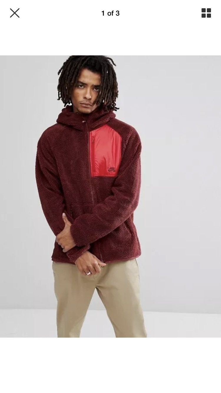 Nike Nike SB Everett Hoodie Burgundy 862745 619 Men s Size M Grailed