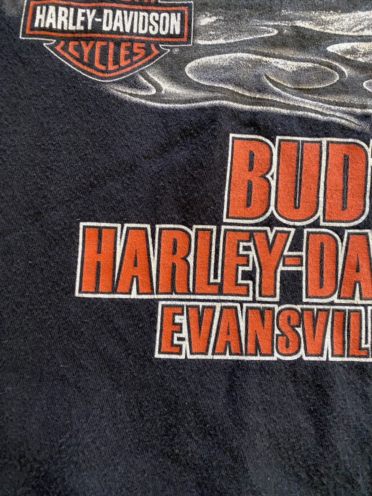 Harley Davidson 2013 Harley Davidson Double Sided Evansville Indiana Tee Size US XXL / EU 58 / 5 - 8 Thumbnail