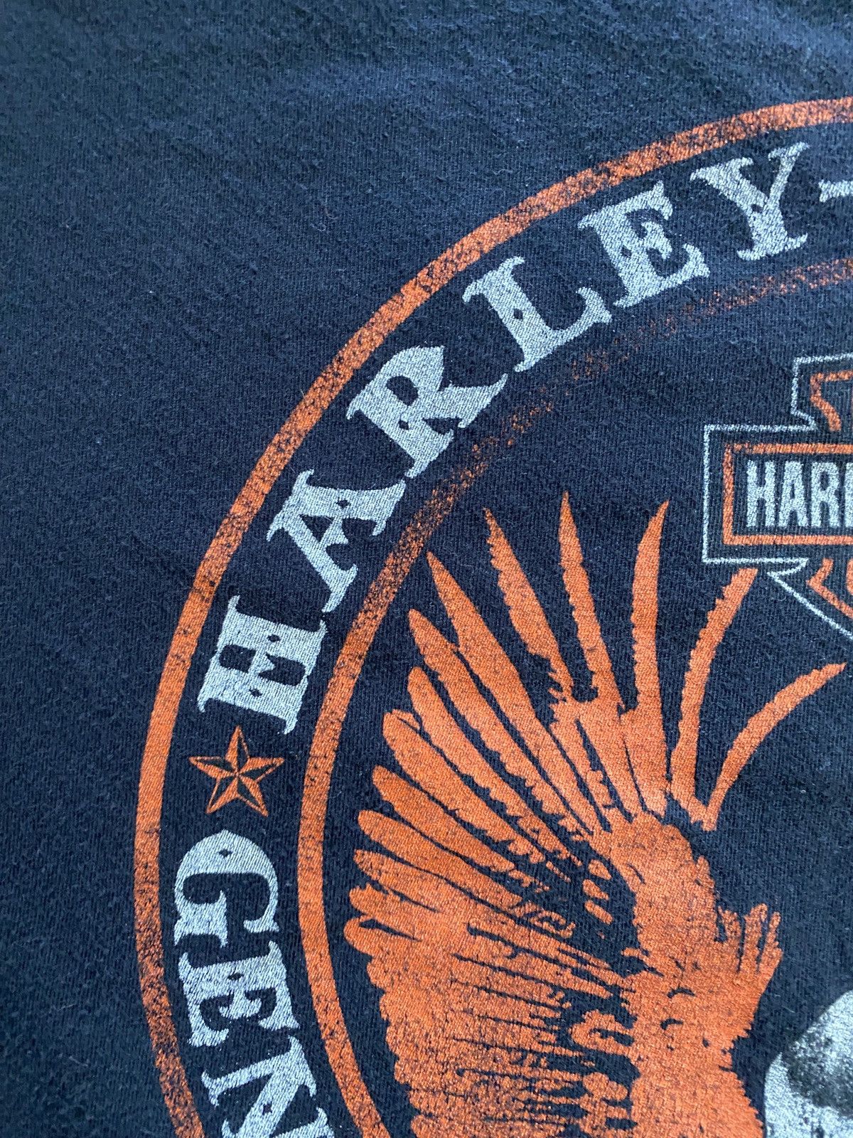Harley Davidson 2013 Harley Davidson Double Sided Evansville Indiana Tee Size US XXL / EU 58 / 5 - 12 Thumbnail