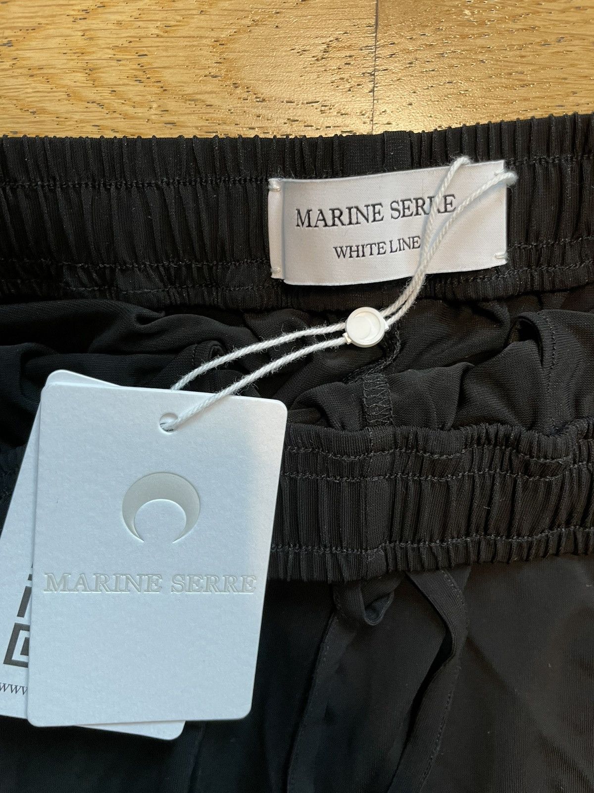 Marine Serre Marine Serre Black Loose Lounge Pants Size US 32 / EU 48 - 3 Thumbnail