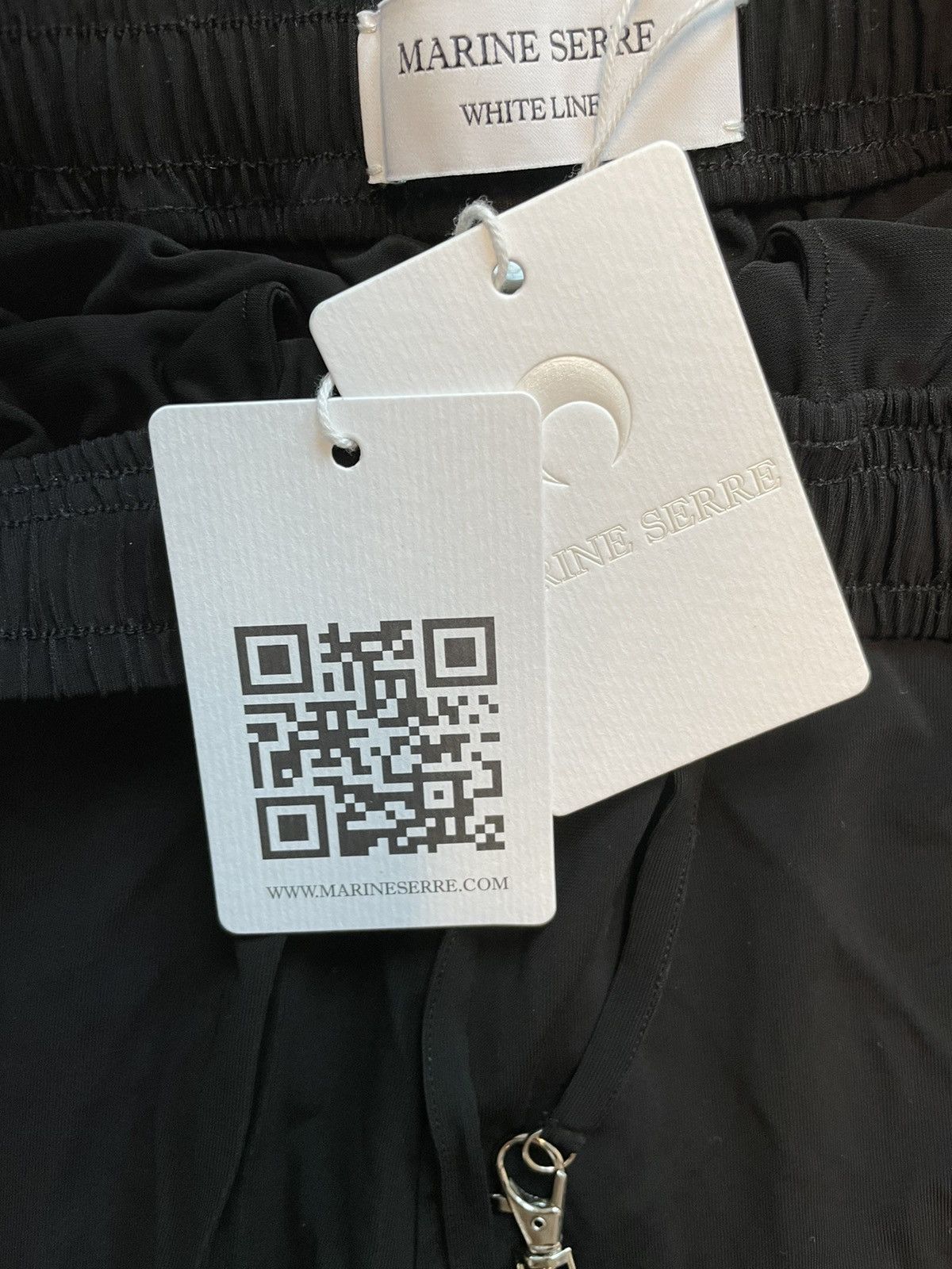 Marine Serre Marine Serre Black Loose Lounge Pants Size US 32 / EU 48 - 4 Thumbnail
