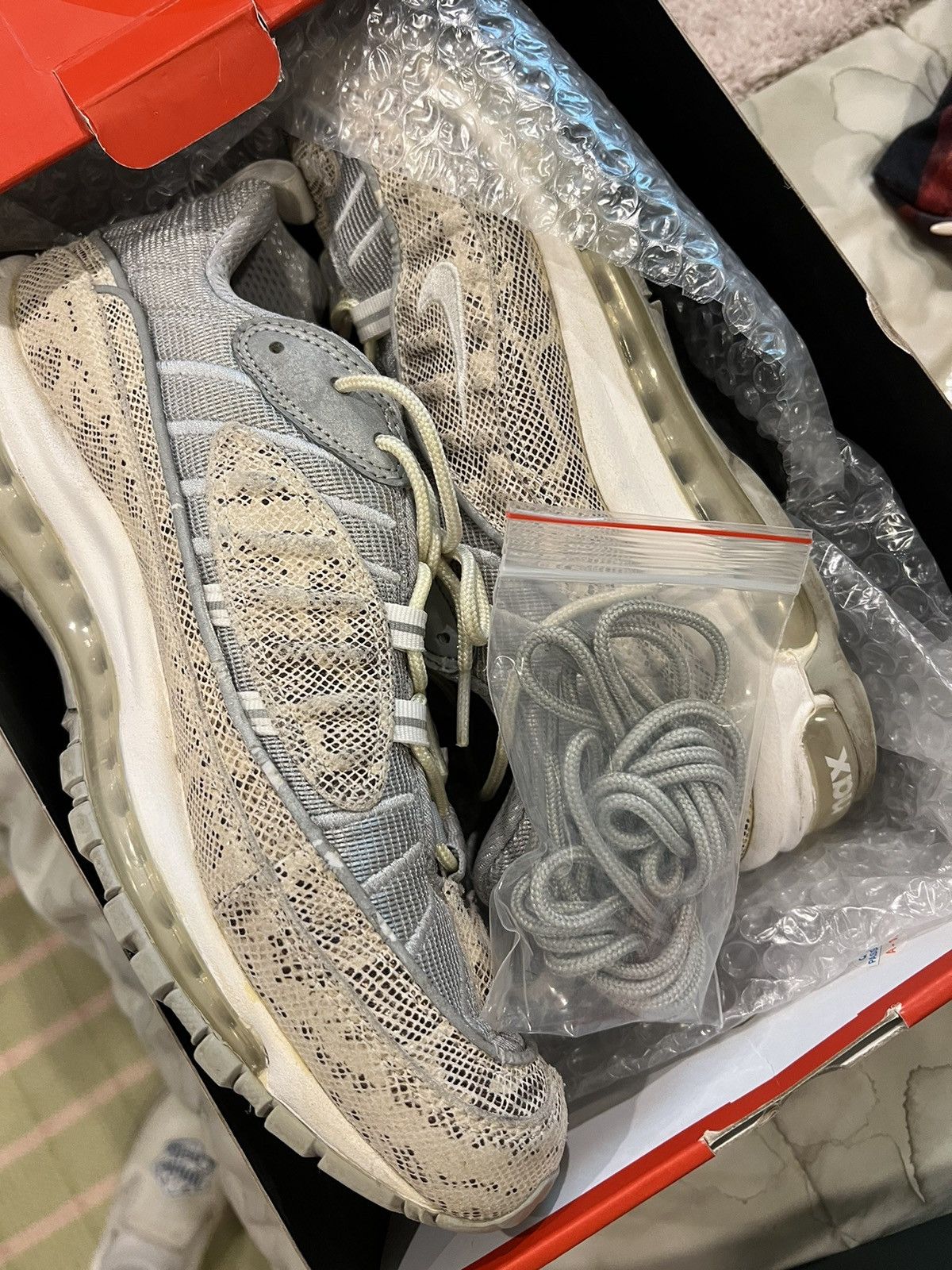 Supreme x Air Max 98 Snakeskin 2016