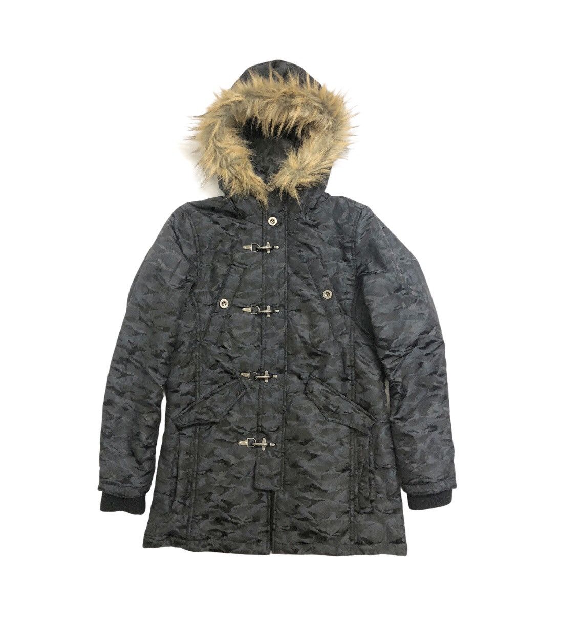 In The Attic 🔥J-rock 🇯🇵🔥In The Attic digital camo black parka Size US M / EU 48-50 / 2 - 1 Thumbnail