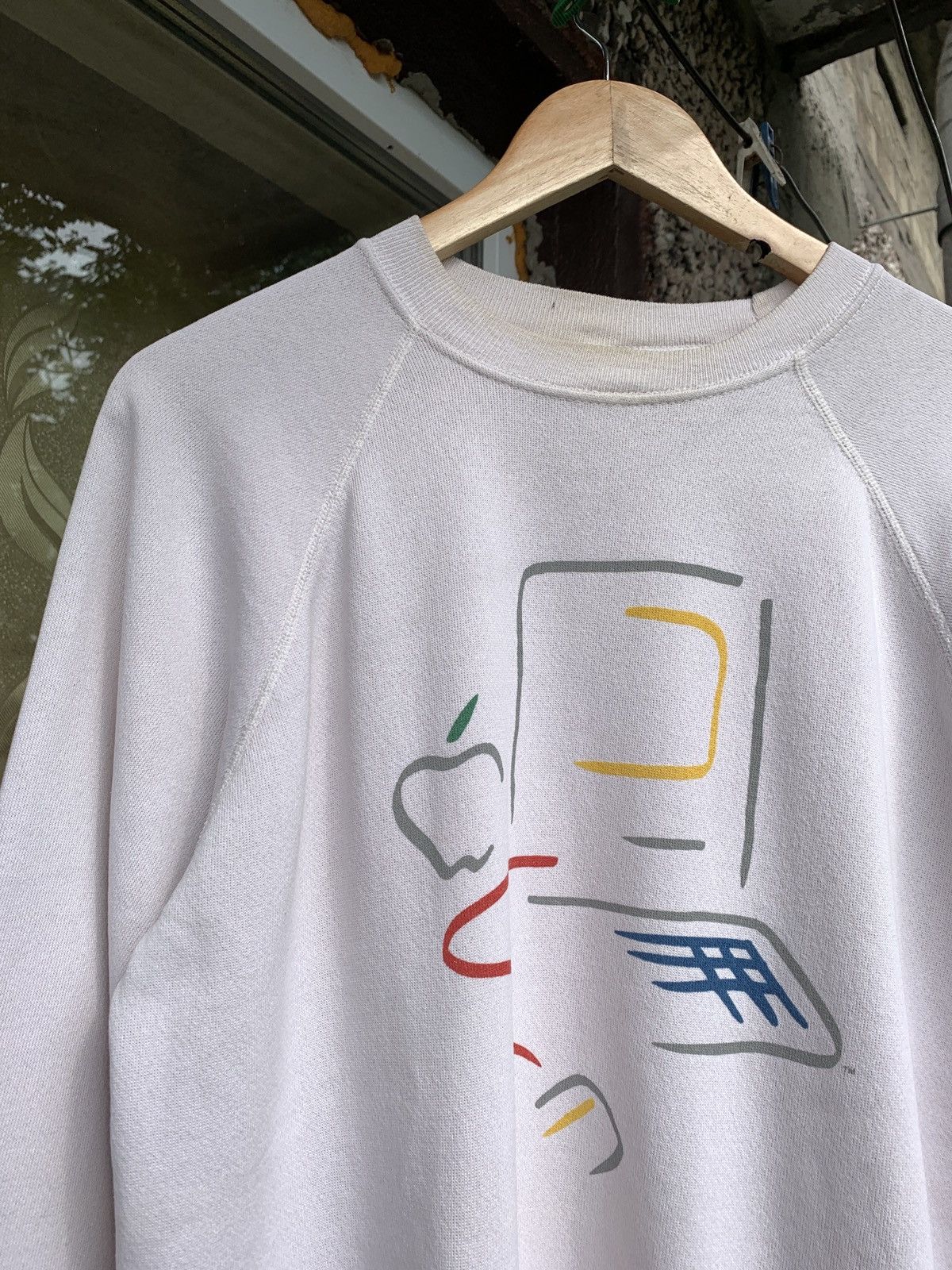 Apple 80s Vintage Apple Macintosh Computer Sweatshirt Size US M / EU 48-50 / 2 - 6 Thumbnail