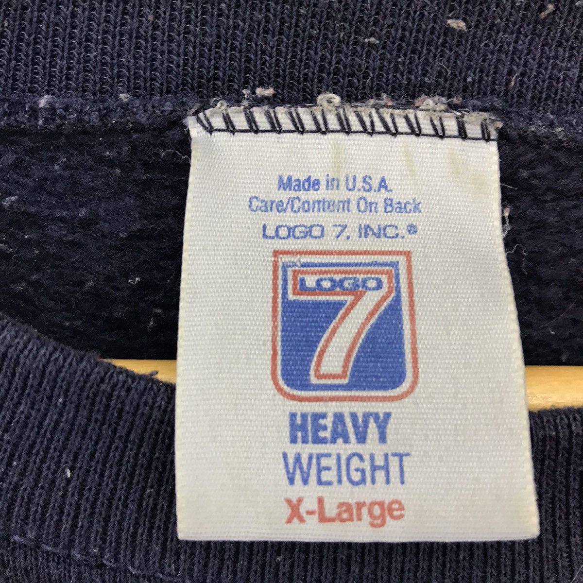 Logo 7 × NFL Vintage Chicago Bears Sweatshirt Pullover Jumper Size US L / EU 52-54 / 3 - 7 Thumbnail