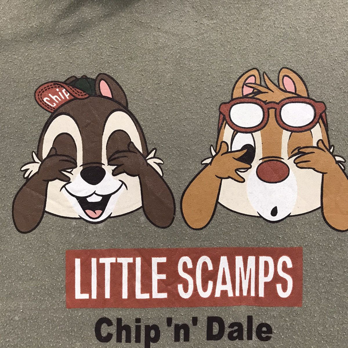 Cartoon Network × Disney × Japanese Brand Chip&Dale Sweatshirt Hoodies BestFriend Chipmunk Cartoon Size US S / EU 44-46 / 1 - 2 Thumbnail