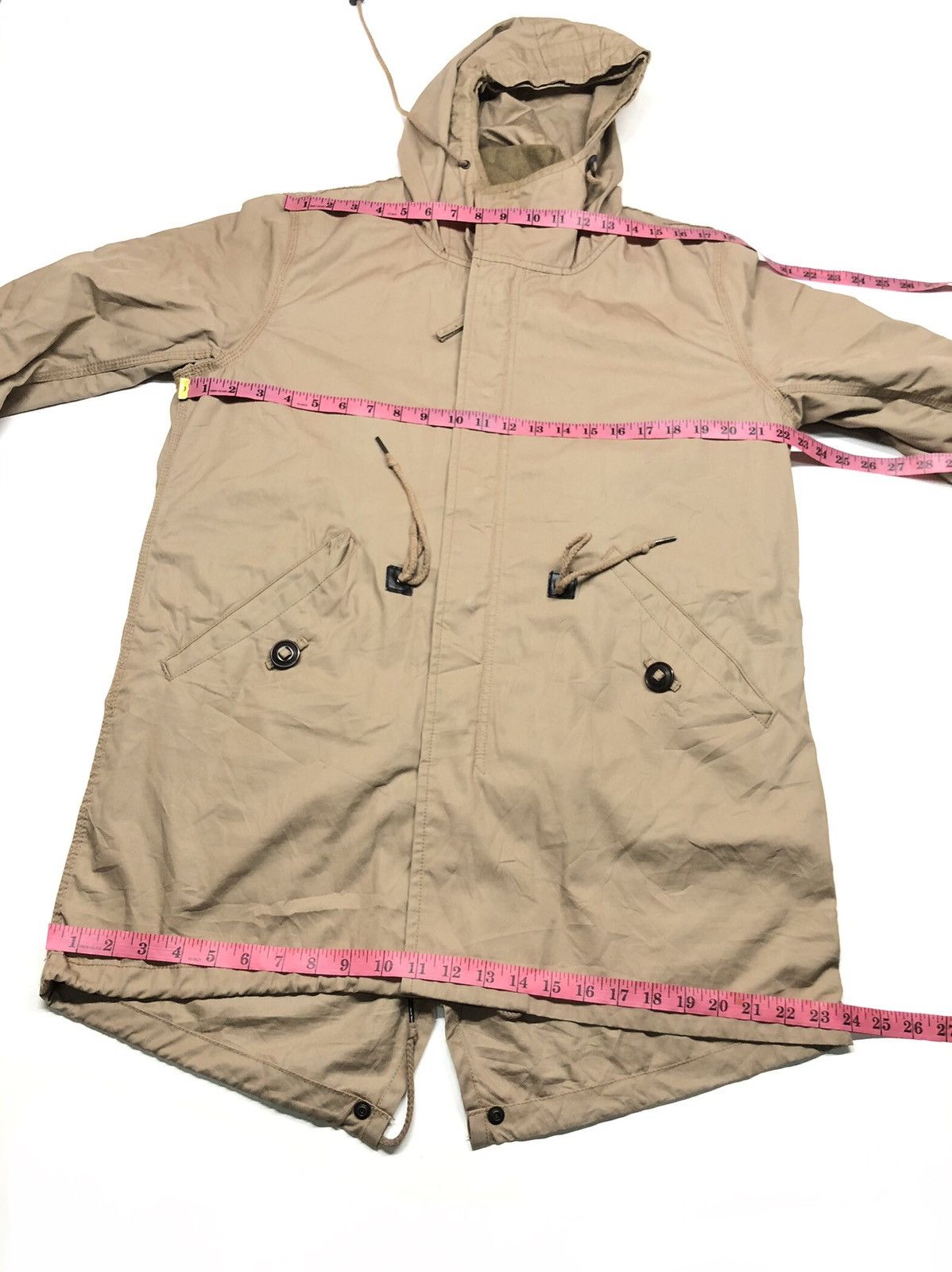 Japanese Brand BACK NUMBER PARKA HOODIE MILITARY STREET WEAR STYLE JACKET Size US L / EU 52-54 / 3 - 9 Thumbnail