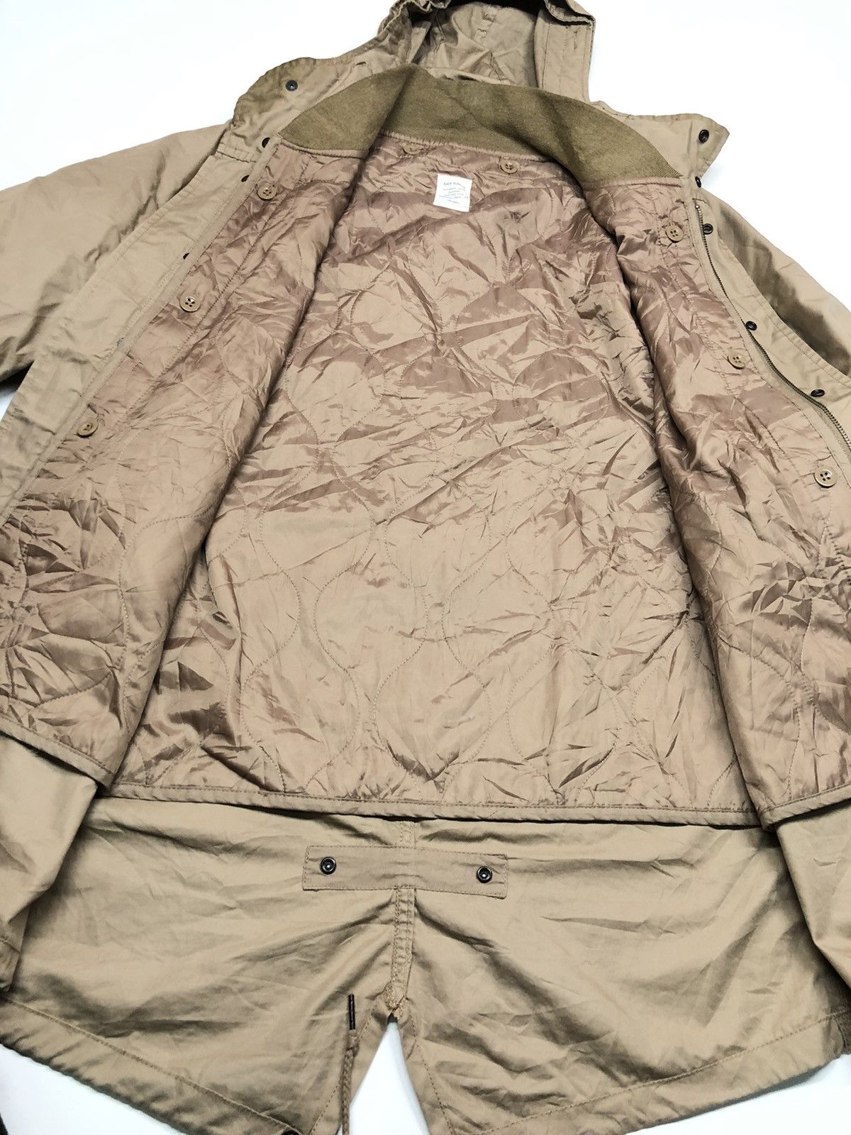 Japanese Brand BACK NUMBER PARKA HOODIE MILITARY STREET WEAR STYLE JACKET Size US L / EU 52-54 / 3 - 3 Thumbnail