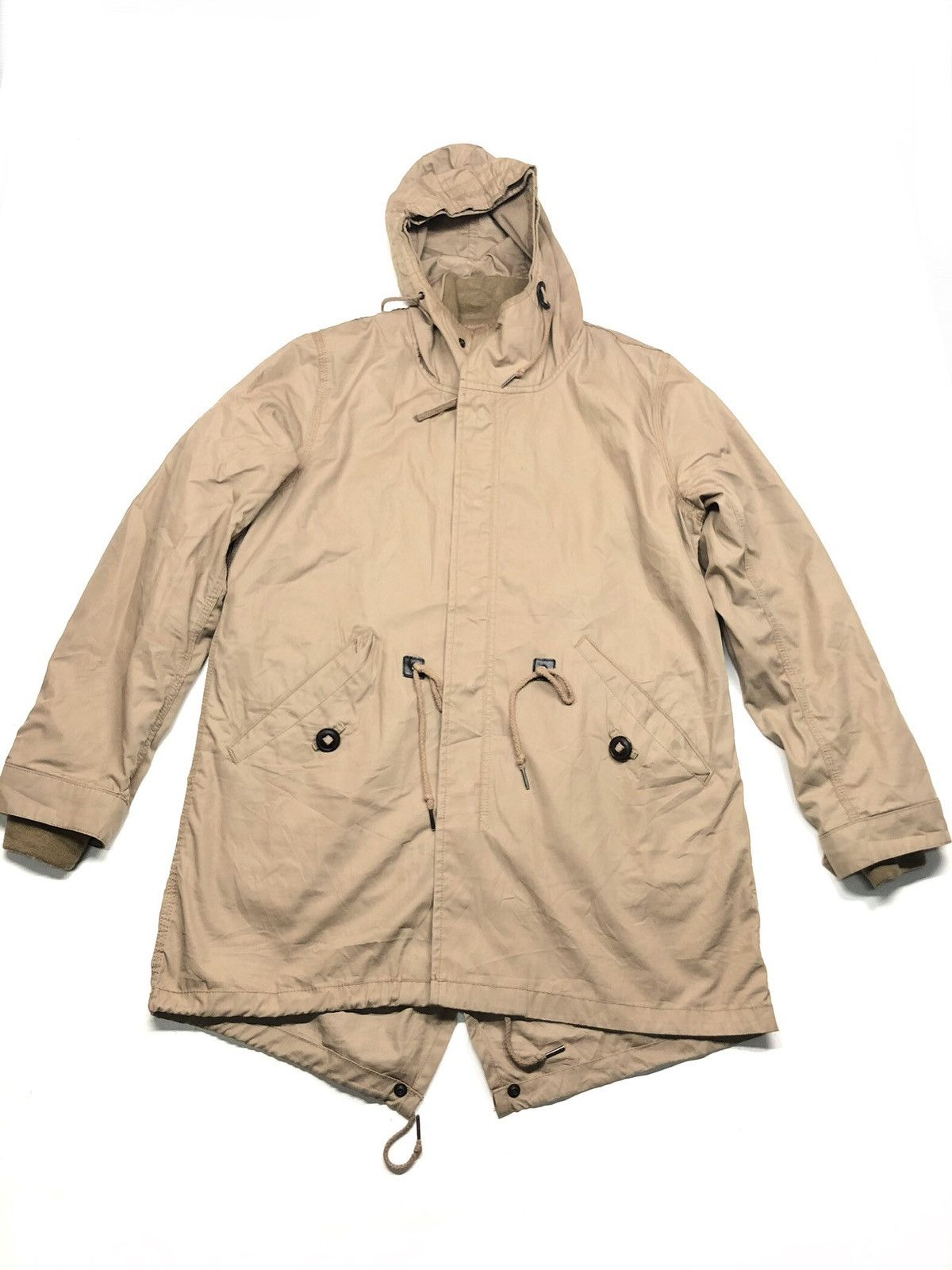 Japanese Brand BACK NUMBER PARKA HOODIE MILITARY STREET WEAR STYLE JACKET Size US L / EU 52-54 / 3 - 1 Thumbnail
