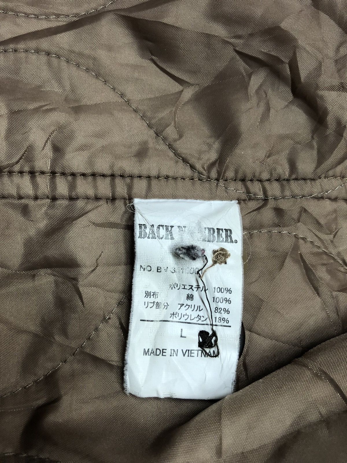 Japanese Brand BACK NUMBER PARKA HOODIE MILITARY STREET WEAR STYLE JACKET Size US L / EU 52-54 / 3 - 5 Thumbnail
