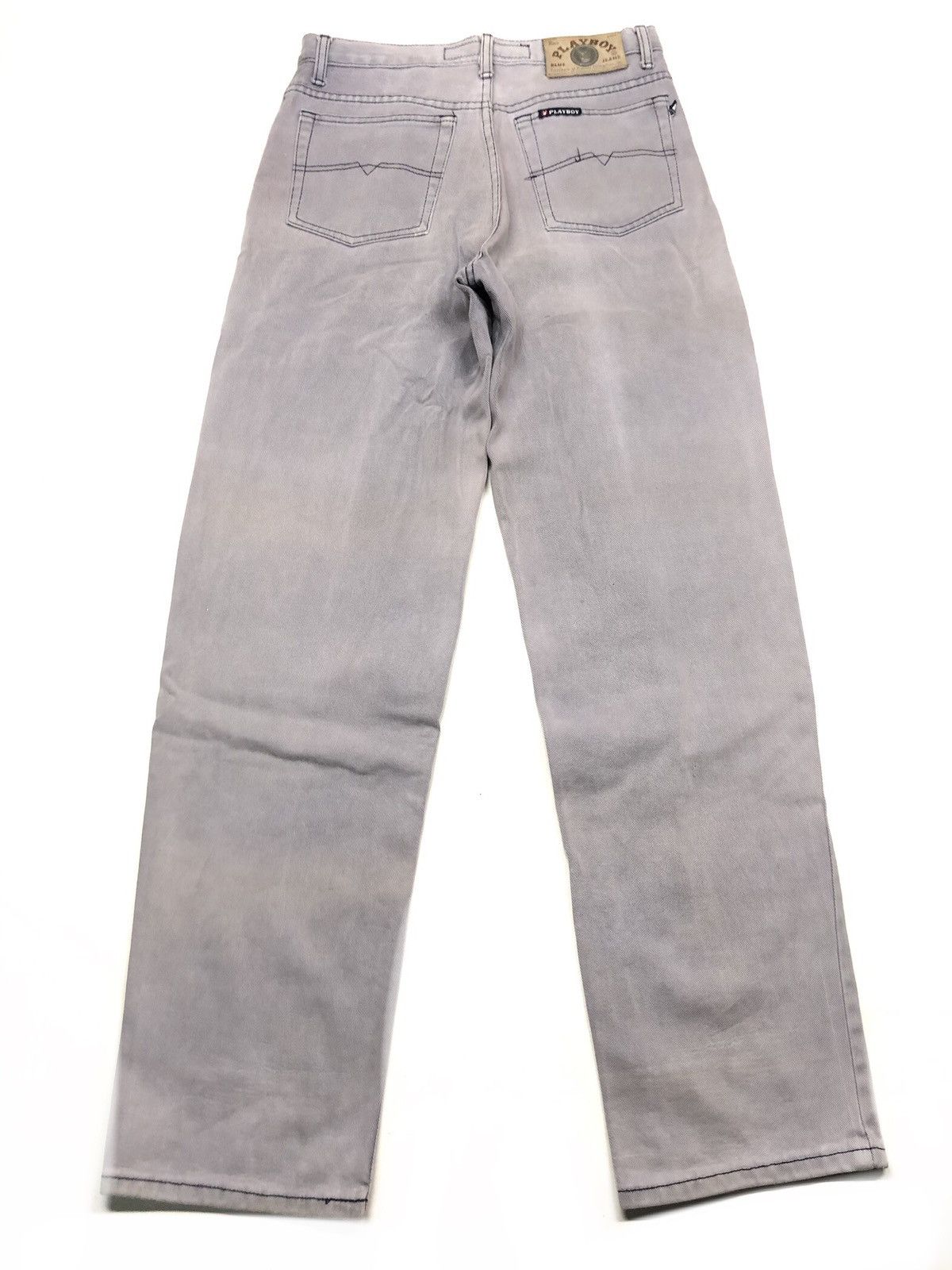 Playboy × Vintage VINTAGE PLAY BOY BLUE JEANS LIGHT WASH DENIM Size US 29 - 1 Thumbnail