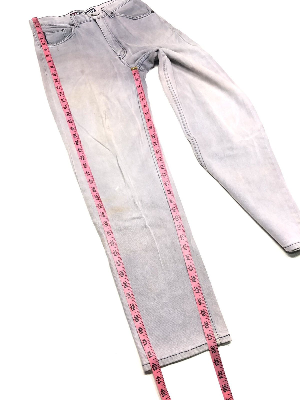 Playboy × Vintage VINTAGE PLAY BOY BLUE JEANS LIGHT WASH DENIM Size US 29 - 14 Thumbnail