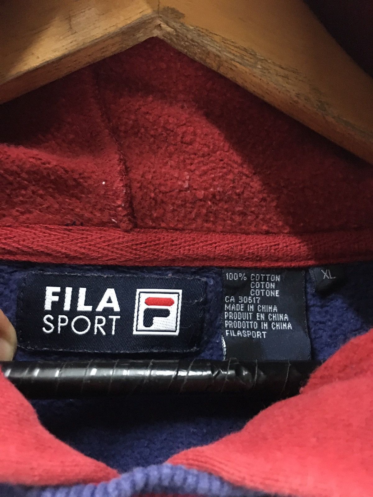 Fila × Vintage Vintage Fila Sport Trekking Big Logo Hoddie Size US XL / EU 56 / 4 - 7 Thumbnail