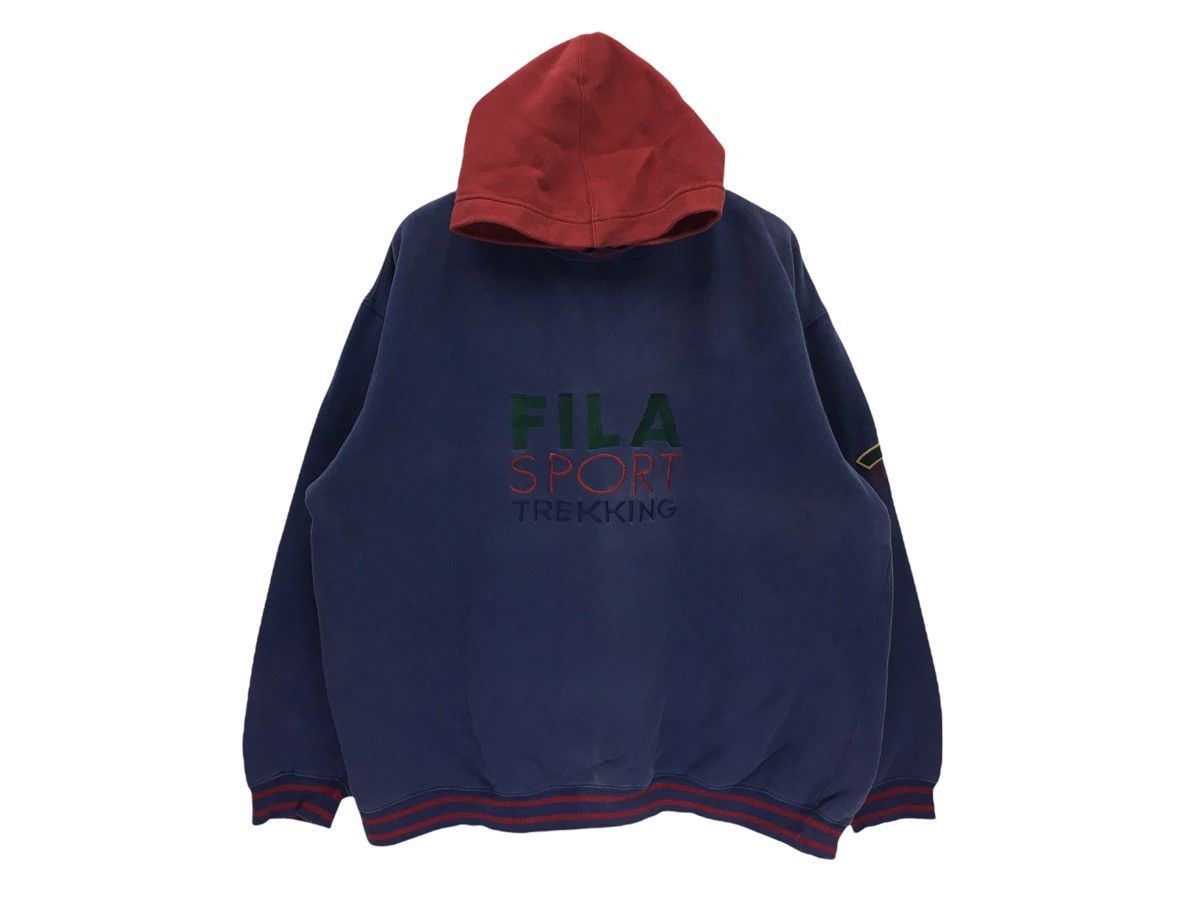 Fila × Vintage Vintage Fila Sport Trekking Big Logo Hoddie Size US XL / EU 56 / 4 - 1 Thumbnail