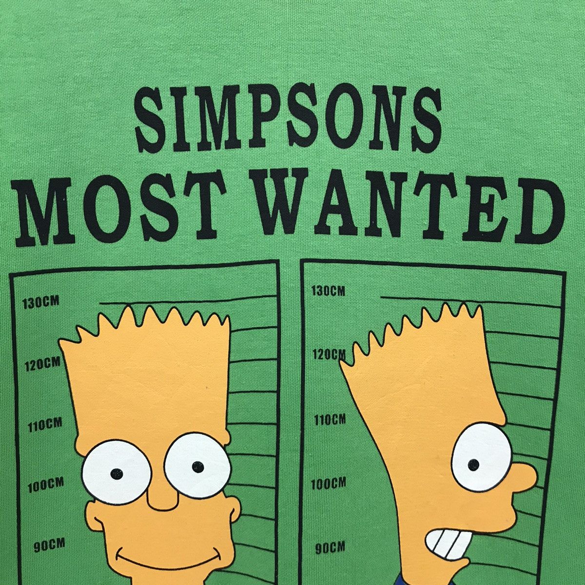 Cartoon Network × The Simpsons Vintage Bart Simpson Biglogo Simpson Most Wanted Size US S / EU 44-46 / 1 - 4 Thumbnail