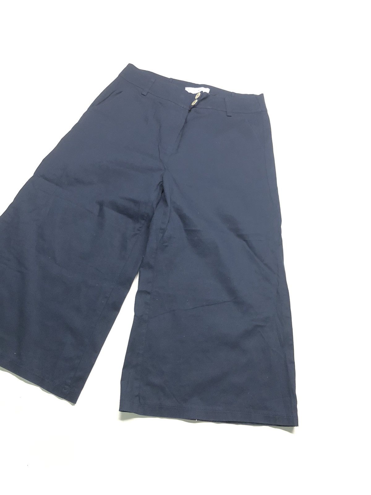 Other RINASCIMENTO MADE IN ITALY QUARTER SHORT WIDE LEG PANT GIRL Size US 30 / EU 46 - 4 Thumbnail
