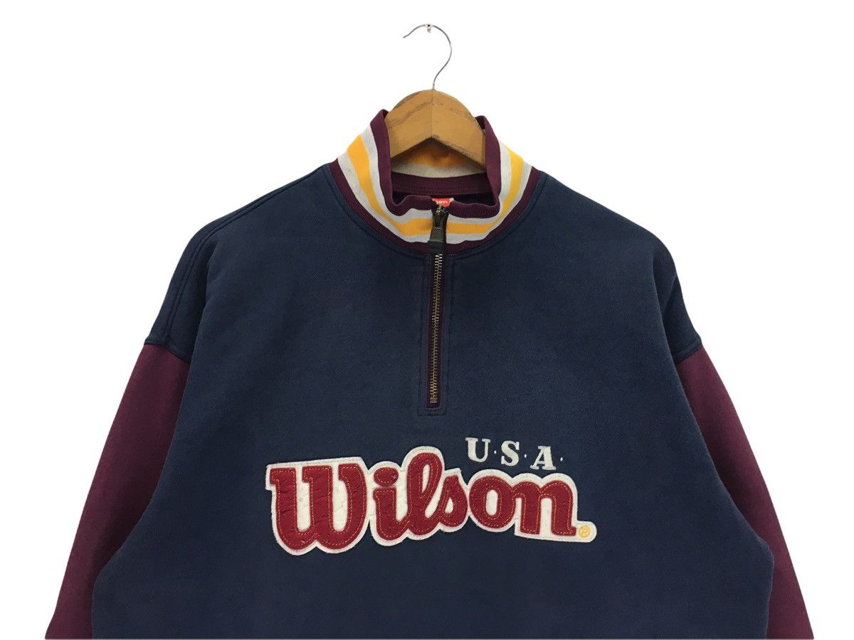 Sports Specialties × Vintage × Wilson Vintage Wilson Big Logo Sportwear Sweatshirt Size US L / EU 52-54 / 3 - 2 Thumbnail
