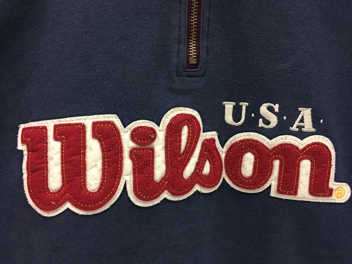 Sports Specialties × Vintage × Wilson Vintage Wilson Big Logo Sportwear Sweatshirt Size US L / EU 52-54 / 3 - 3 Thumbnail