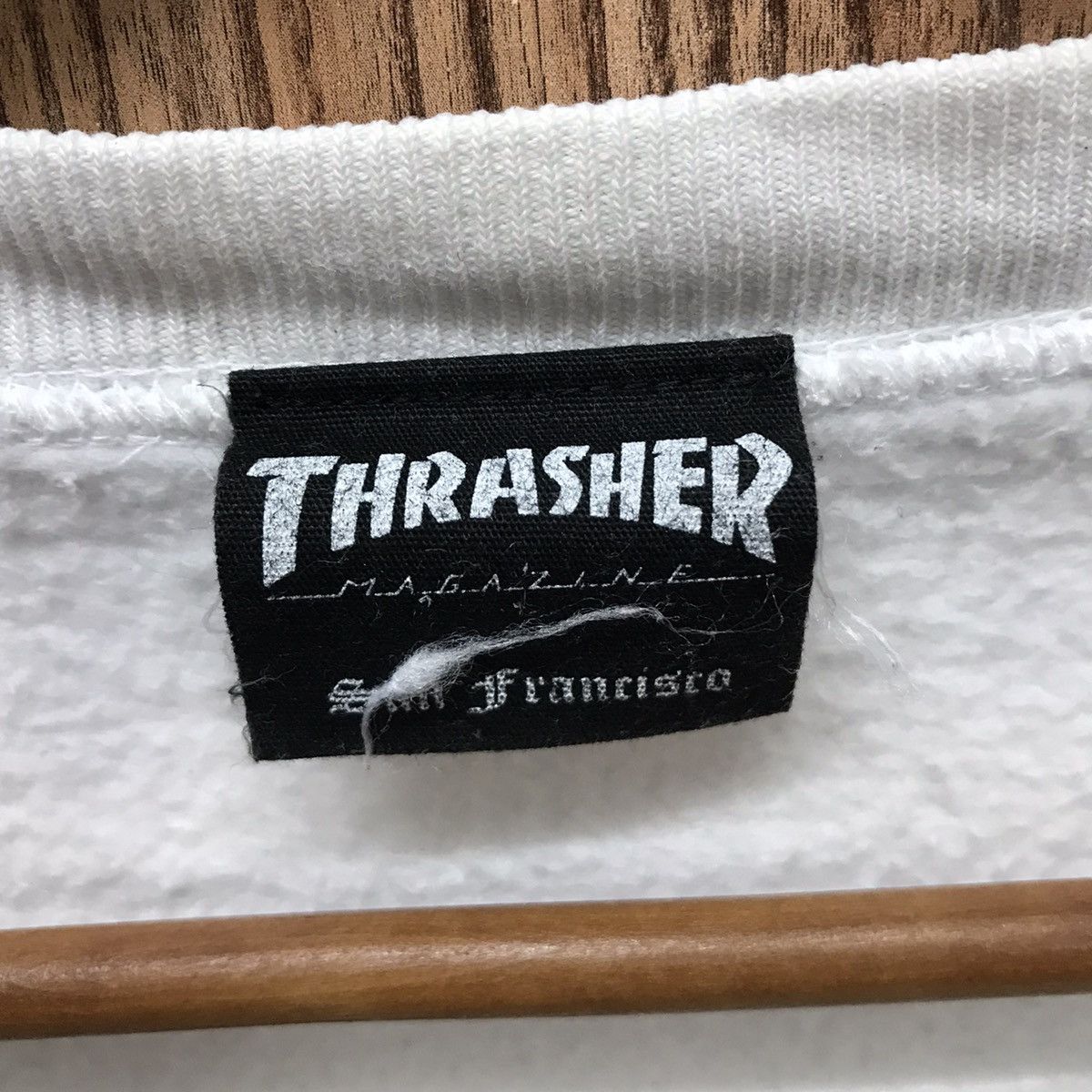 Thrasher × Welcome Skateboards Vintage Thrasher Sweatshirt Big Logo Thrasher Size US M / EU 48-50 / 2 - 6 Thumbnail