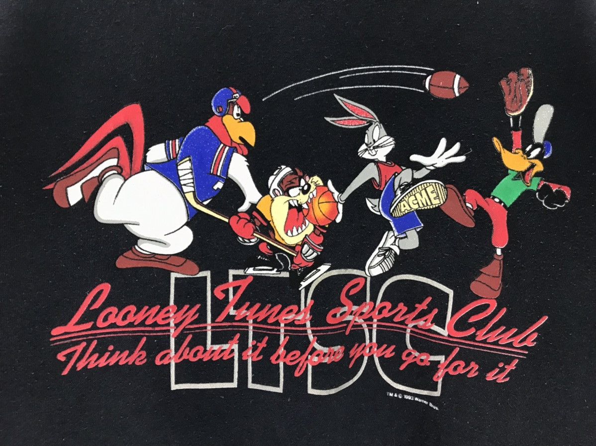 Cartoon Network × Warner Bros Vintage 90s 1993 Looney Tunes Cartoon Sweatshirt Size US M / EU 48-50 / 2 - 3 Thumbnail