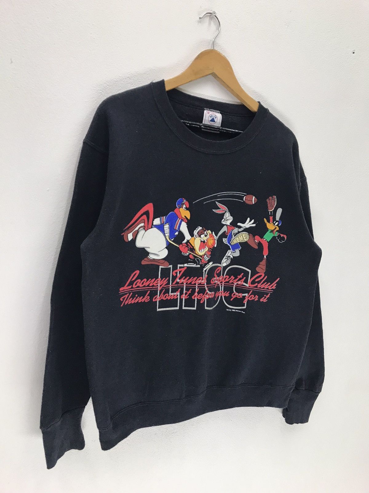 Cartoon Network × Warner Bros Vintage 90s 1993 Looney Tunes Cartoon Sweatshirt Size US M / EU 48-50 / 2 - 6 Thumbnail
