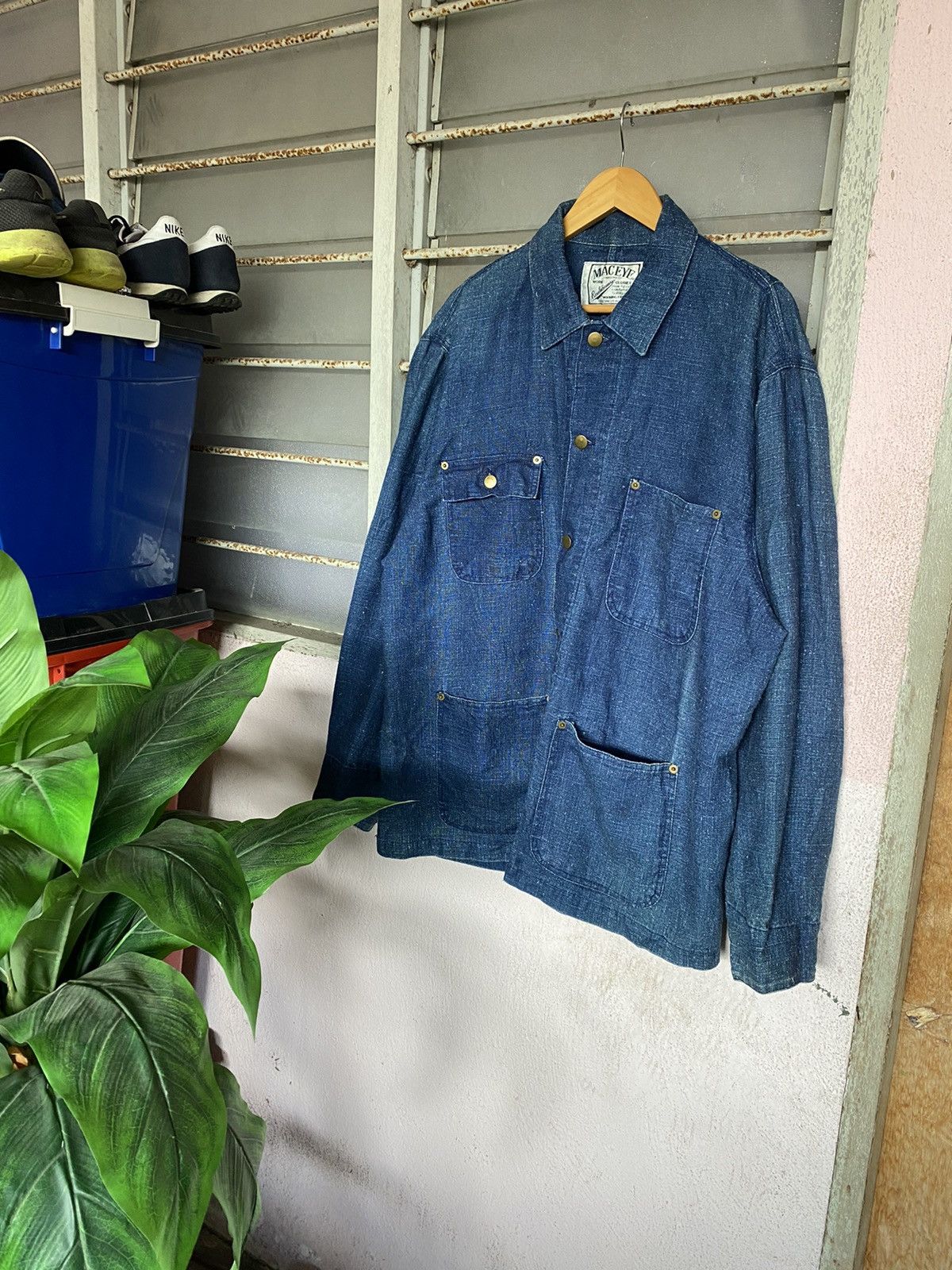 Japanese Brand ⚡️Light Layer⚡️Maceye Chore Jacket Size US L / EU 52-54 / 3 - 1 Thumbnail