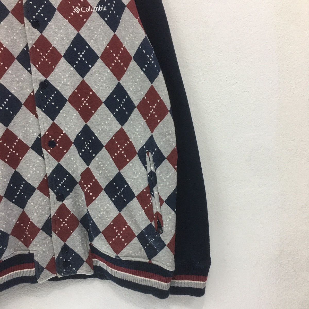 Columbia Vintage Varsity Columbia fullprint design snap button Size US M / EU 48-50 / 2 - 6 Thumbnail