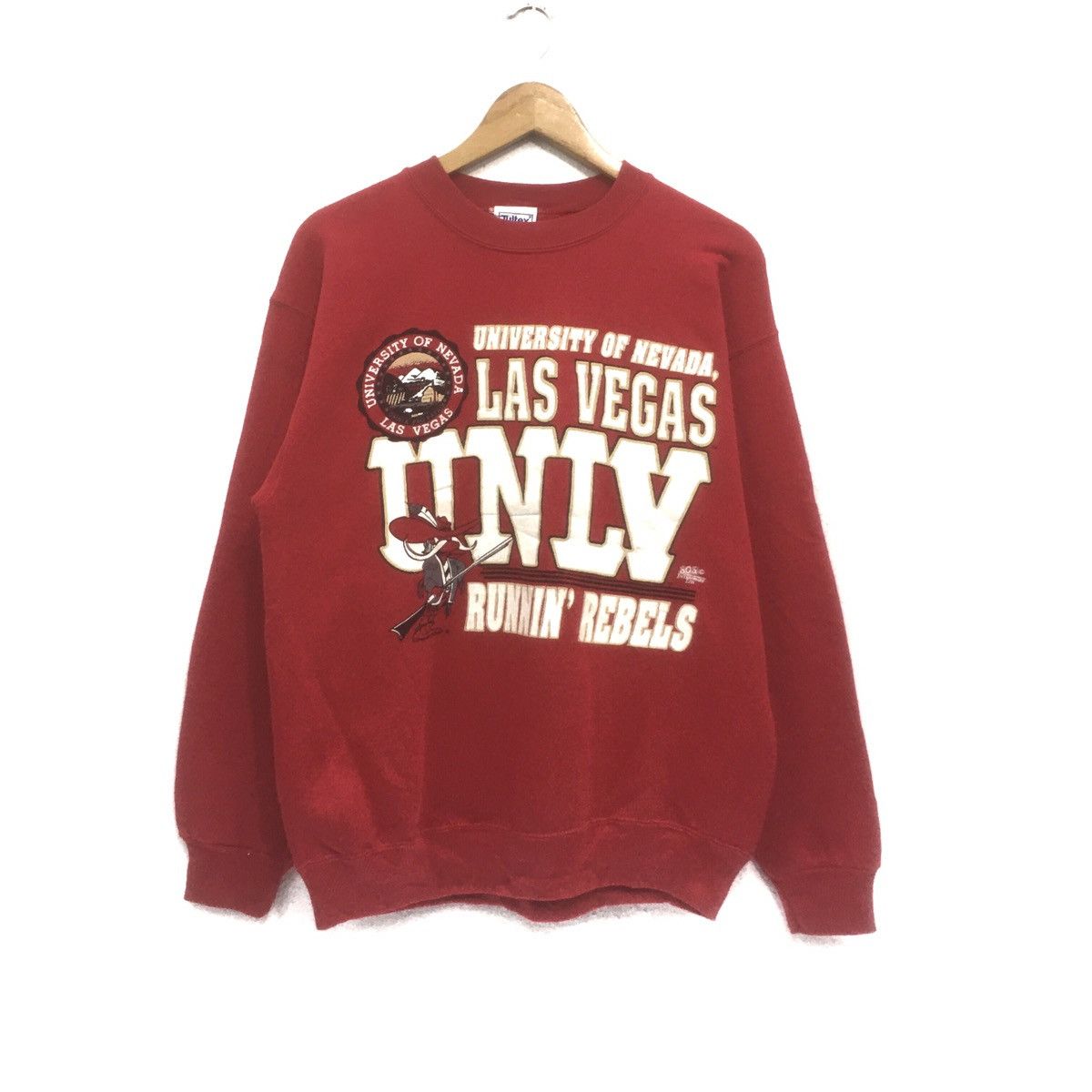 Other Vtg 90's University of Nevada Las Vegas UNLV Runnin Rebels Size US M / EU 48-50 / 2 - 2 Thumbnail