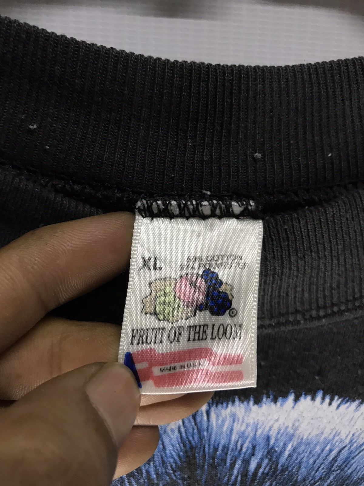 Habitat × Vintage Overprint black panther crewneck 90s made in usa Size US XL / EU 56 / 4 - 3 Thumbnail