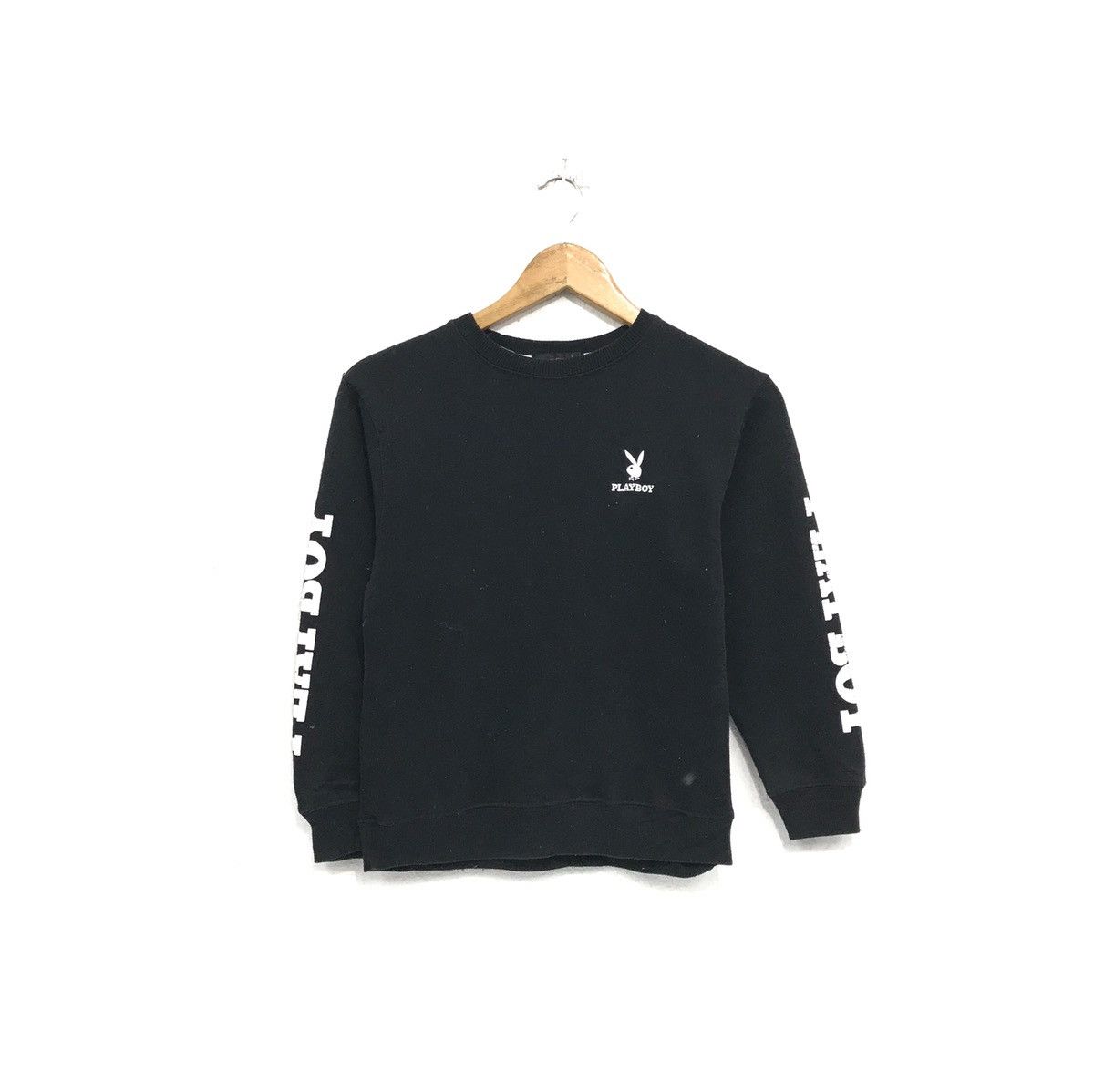 Playboy × Vintage Vintage Playboy Sweatshirt Big LogoHead Bunny By PB Size S / US 4 / IT 40 - 2 Thumbnail