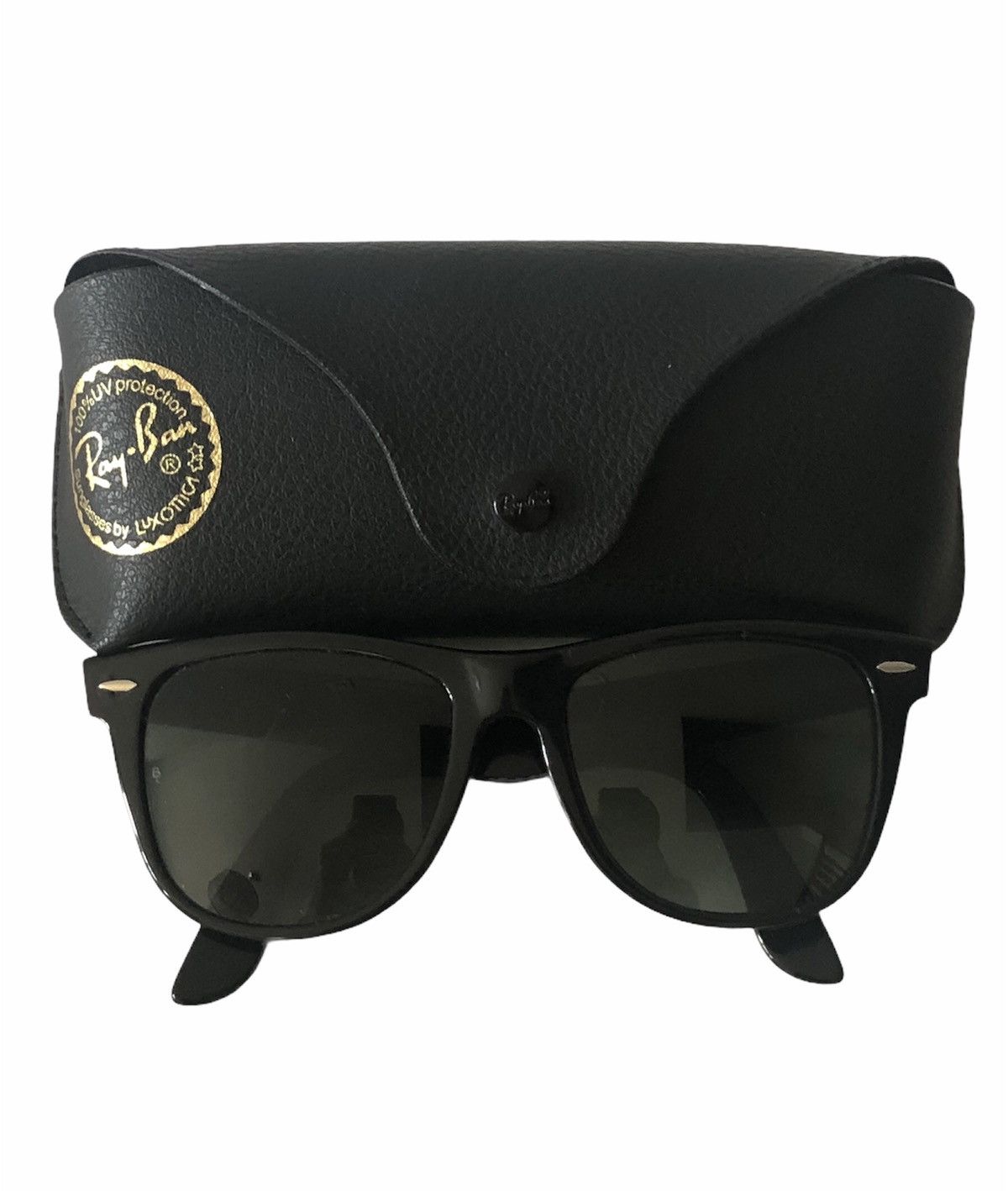 Other Rare Vintage 80s B&L Made In USA Wayfarer II Black Size ONE SIZE - 2 Thumbnail